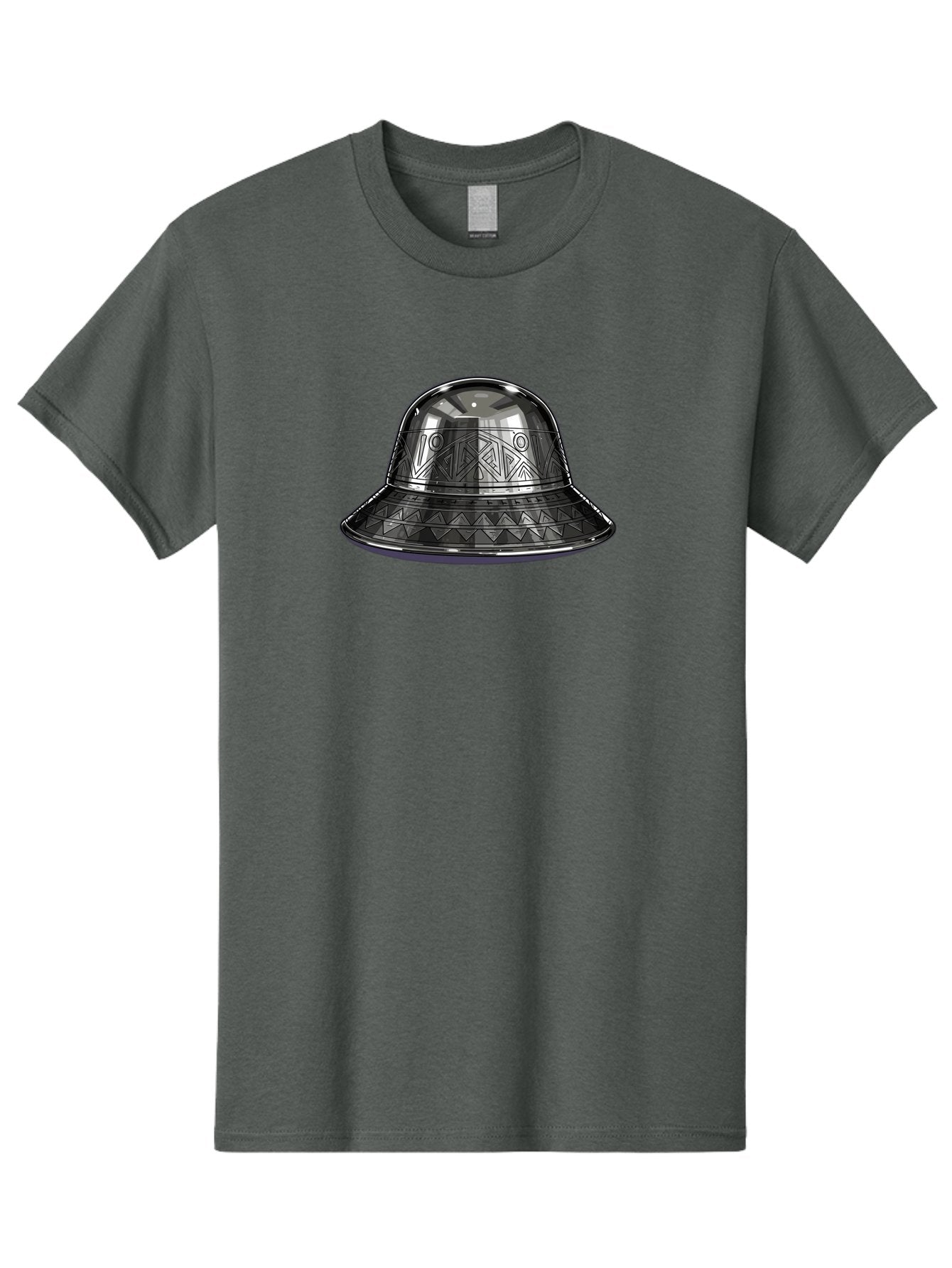 Metallic-Dome-Shaped-Object Men'S Graphic Tee, 100% Cotton, Comfortable Casual Summer Wear, Machine Washable, Vintage Camera, Old Camera, Antique Camera, Black Camera, Classic Photography, Photography Equipment, Nostalgic Device, Film Camera, Bag777 8
