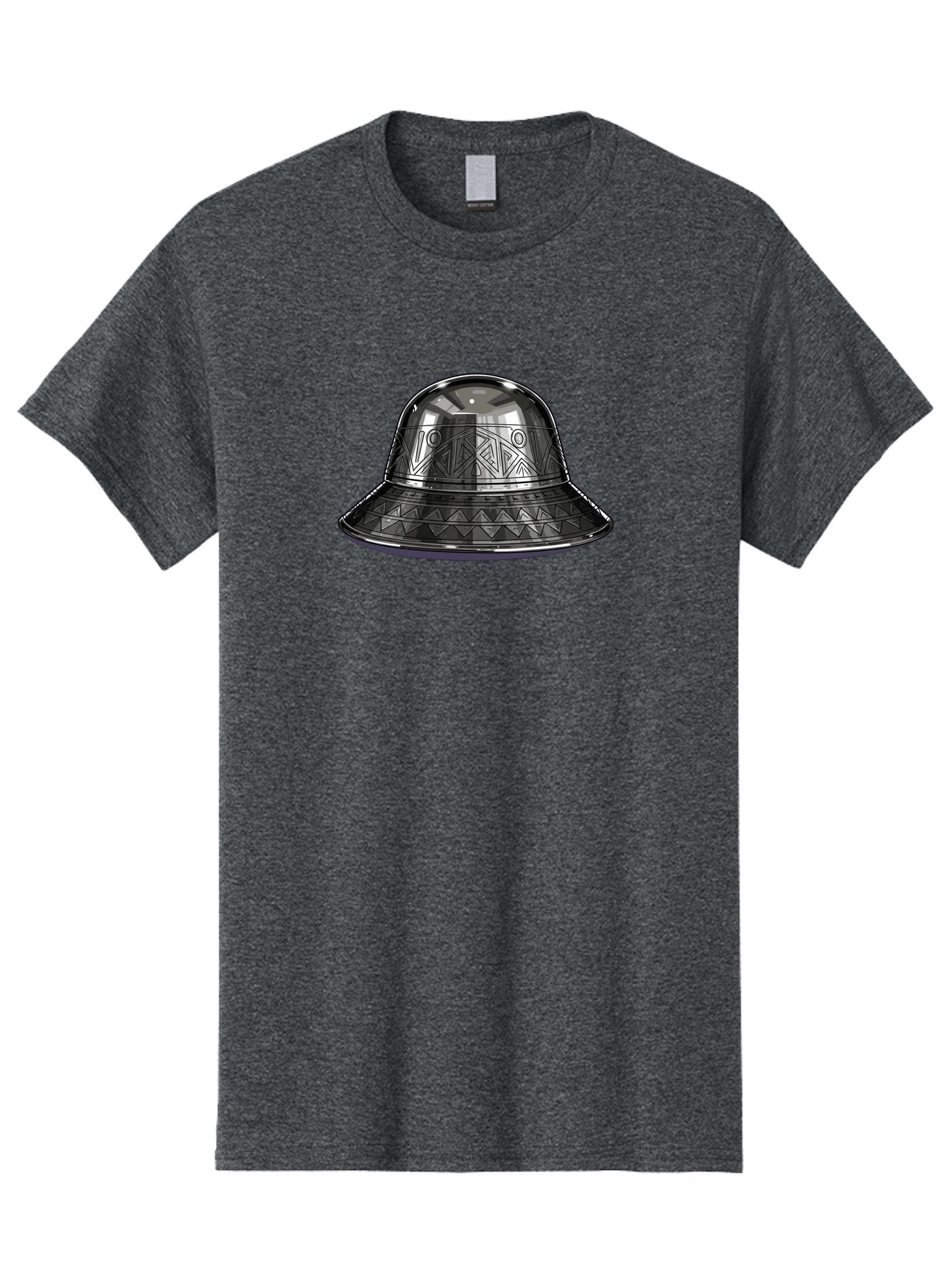 Metallic-Dome-Shaped-Object Men'S Graphic Tee, 100% Cotton, Comfortable Casual Summer Wear, Machine Washable, Vintage Camera, Old Camera, Antique Camera, Black Camera, Classic Photography, Photography Equipment, Nostalgic Device, Film Camera, Bag777 13