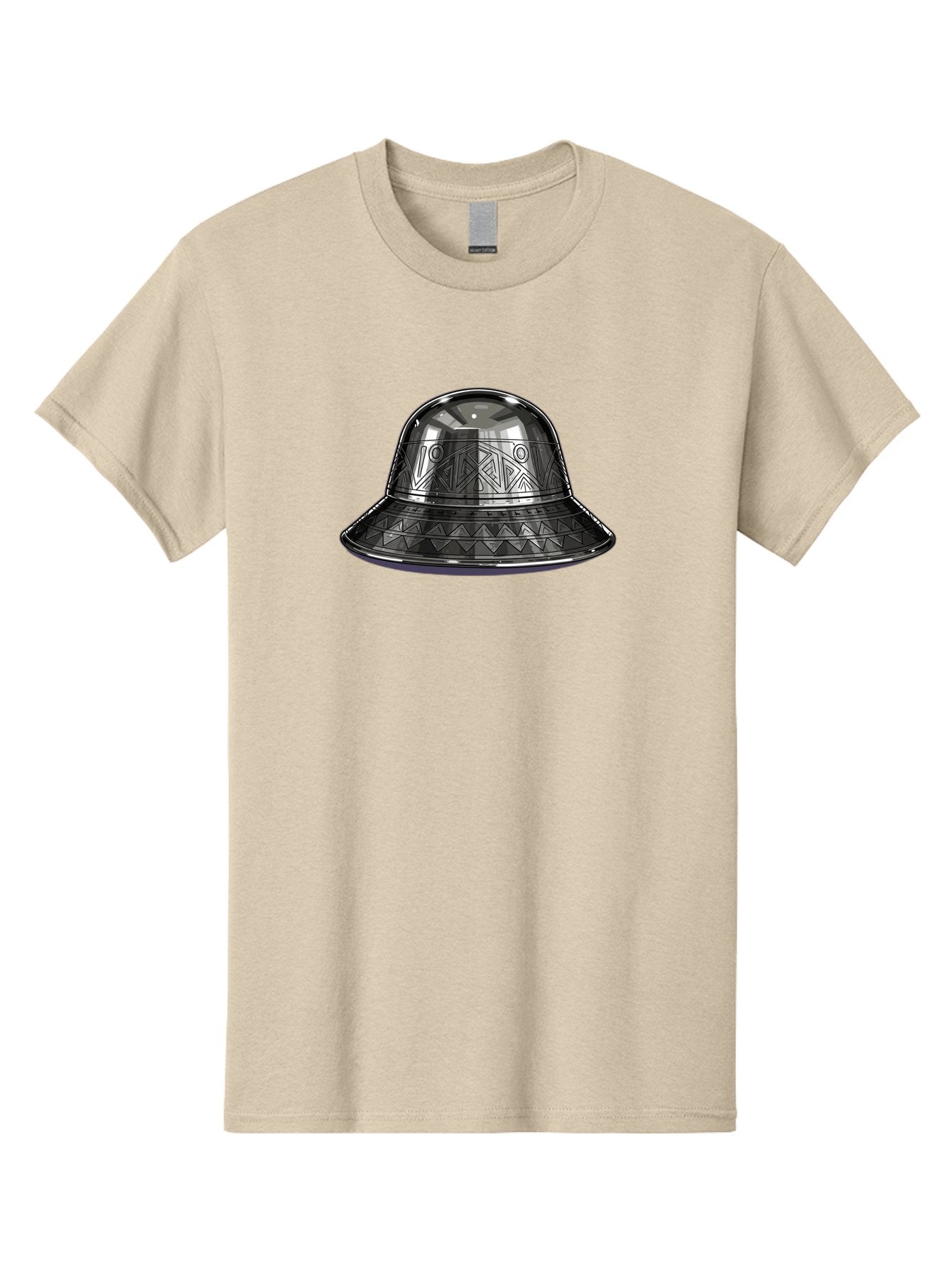 Metallic-Dome-Shaped-Object Men'S Graphic Tee, 100% Cotton, Comfortable Casual Summer Wear, Machine Washable, Vintage Camera, Old Camera, Antique Camera, Black Camera, Classic Photography, Photography Equipment, Nostalgic Device, Film Camera, Bag777 11