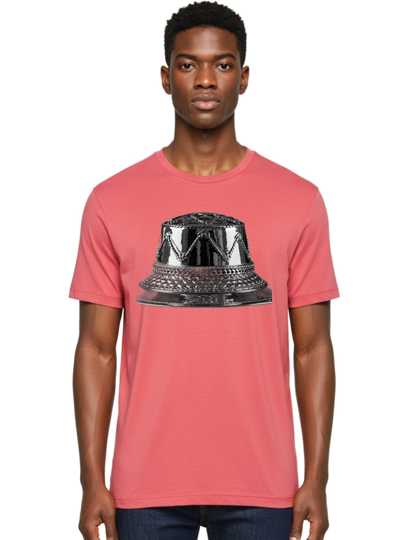 Metallic-Fedora Men'S Graphic Tee, 100% Cotton, Comfortable Casual Summer Wear, Machine Washable, Vintage Camera, Old Camera, Antique Camera, Black Camera, Classic Photography, Photography Equipment, Nostalgic Device, Film Camera, Camera Art Bag778 25