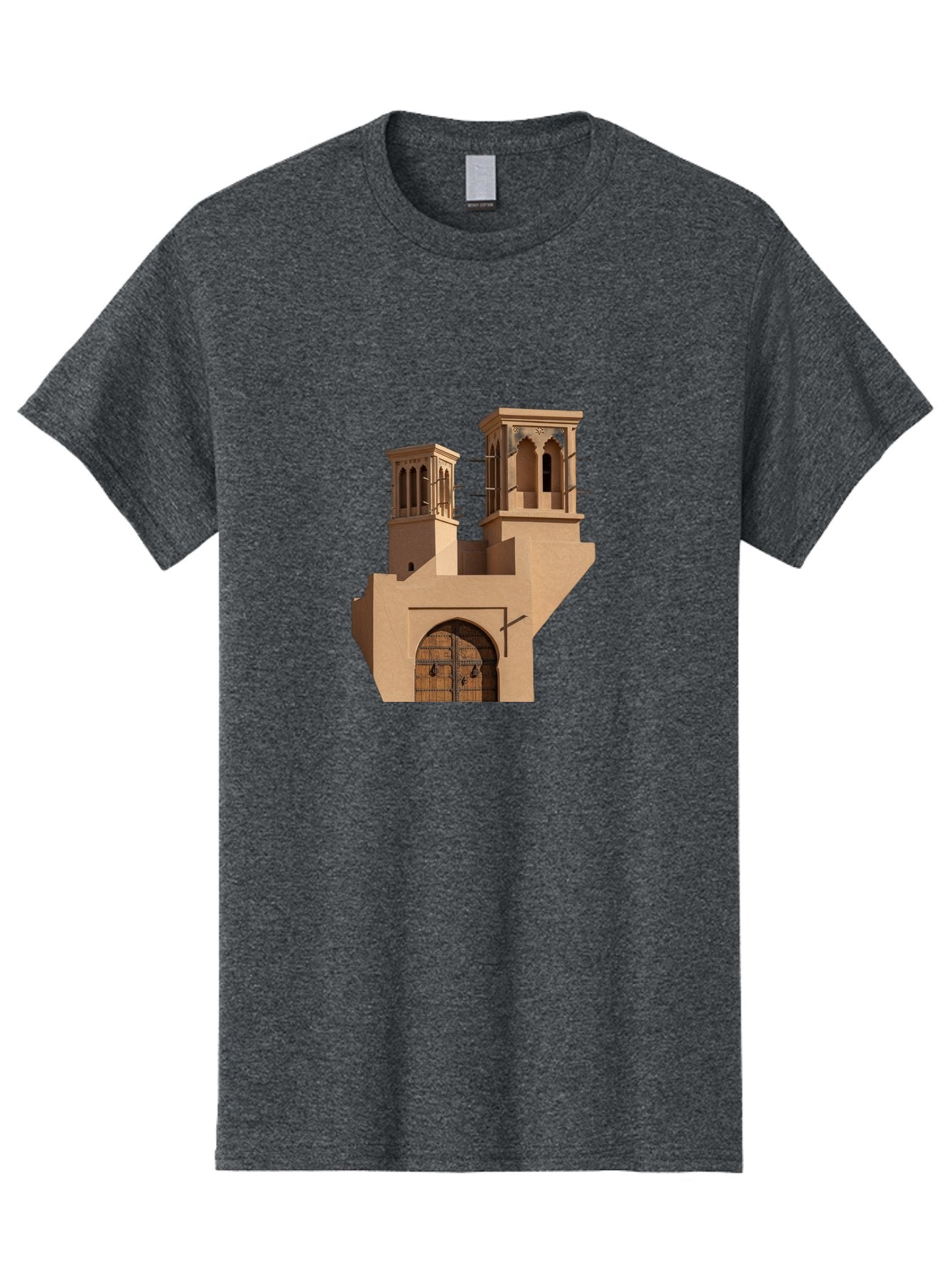 Middle-Eastern-Architecture Men'S Graphic Tee, 100% Cotton, Comfortable Casual Summer Wear, Machine Washable, Vintage Camera, Old Camera, Antique Camera, Black Camera, Classic Photography, Photography Equipment, Nostalgic Device, Film Camera, Bag786 15