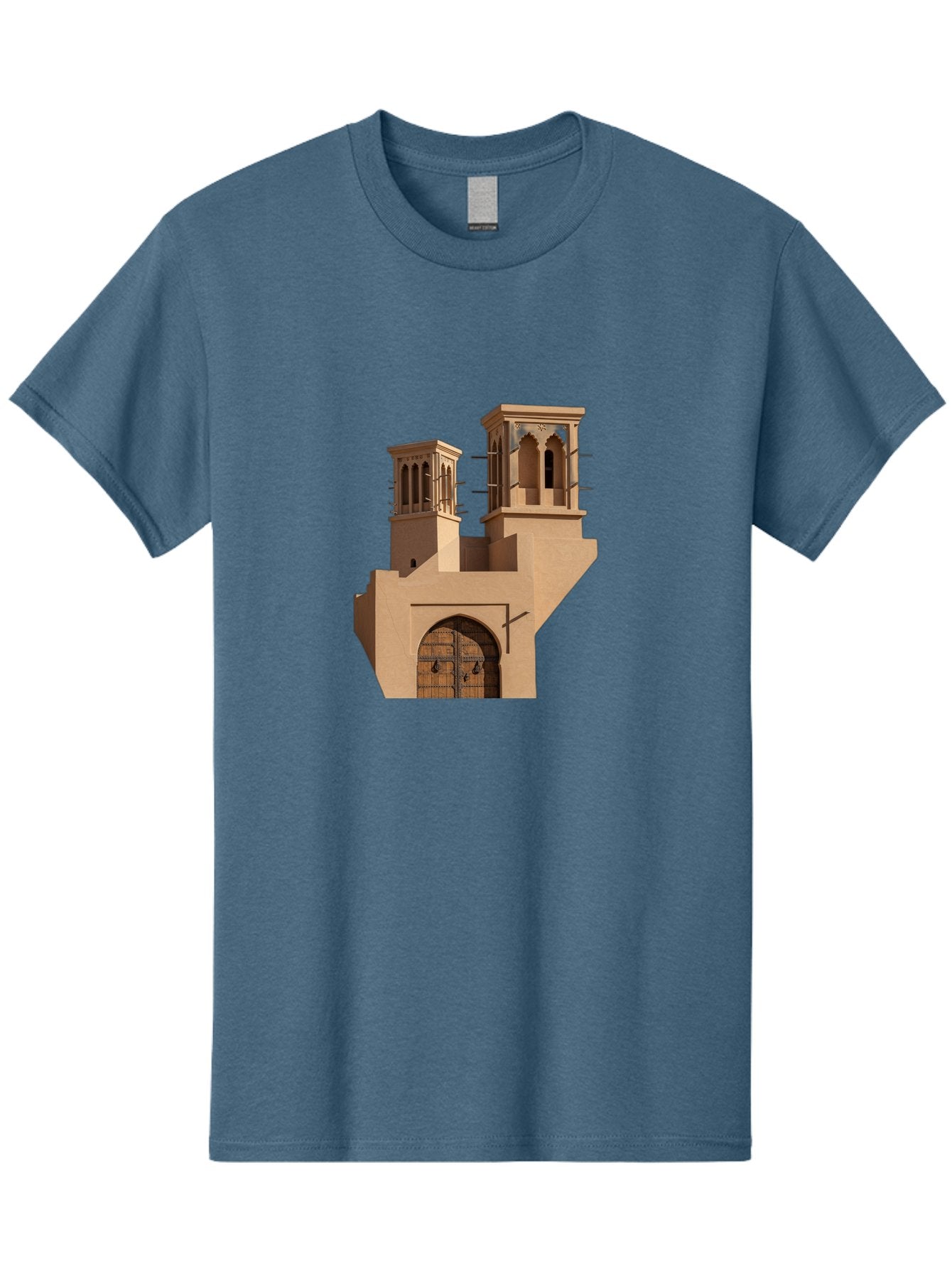 Middle-Eastern-Architecture Men'S Graphic Tee, 100% Cotton, Comfortable Casual Summer Wear, Machine Washable, Vintage Camera, Old Camera, Antique Camera, Black Camera, Classic Photography, Photography Equipment, Nostalgic Device, Film Camera, Bag786 4