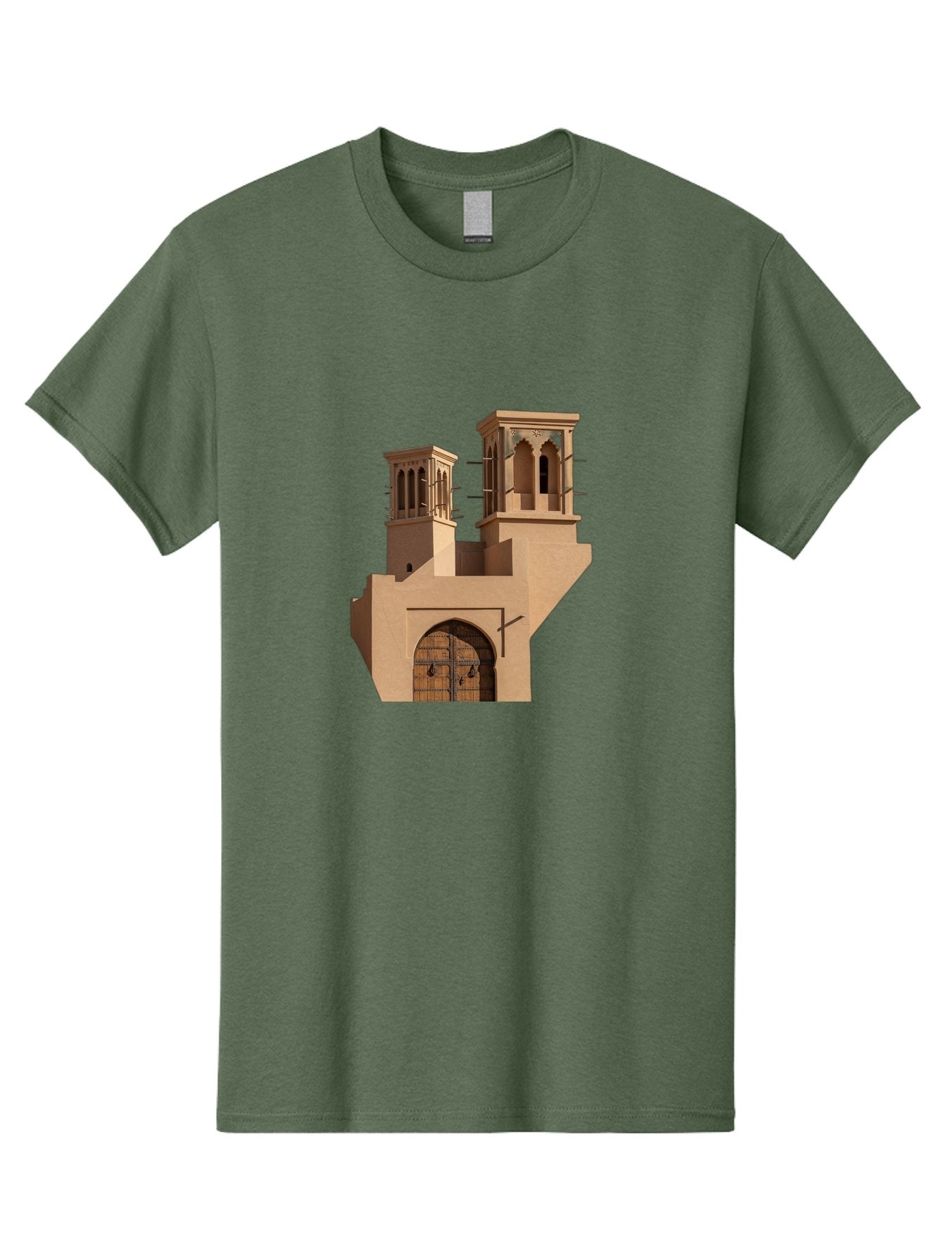 Middle-Eastern-Architecture Men'S Graphic Tee, 100% Cotton, Comfortable Casual Summer Wear, Machine Washable, Vintage Camera, Old Camera, Antique Camera, Black Camera, Classic Photography, Photography Equipment, Nostalgic Device, Film Camera, Bag786 9
