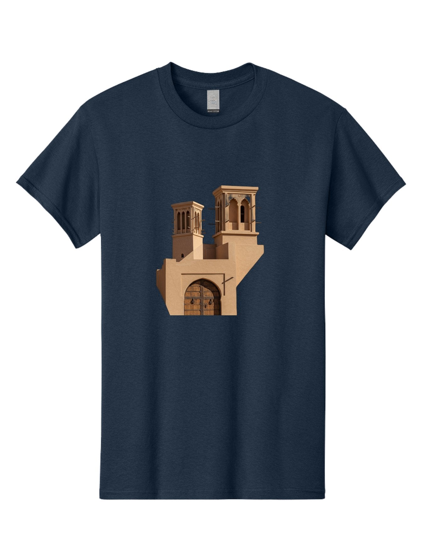 Middle-Eastern-Architecture Men'S Graphic Tee, 100% Cotton, Comfortable Casual Summer Wear, Machine Washable, Vintage Camera, Old Camera, Antique Camera, Black Camera, Classic Photography, Photography Equipment, Nostalgic Device, Film Camera, Bag786 5