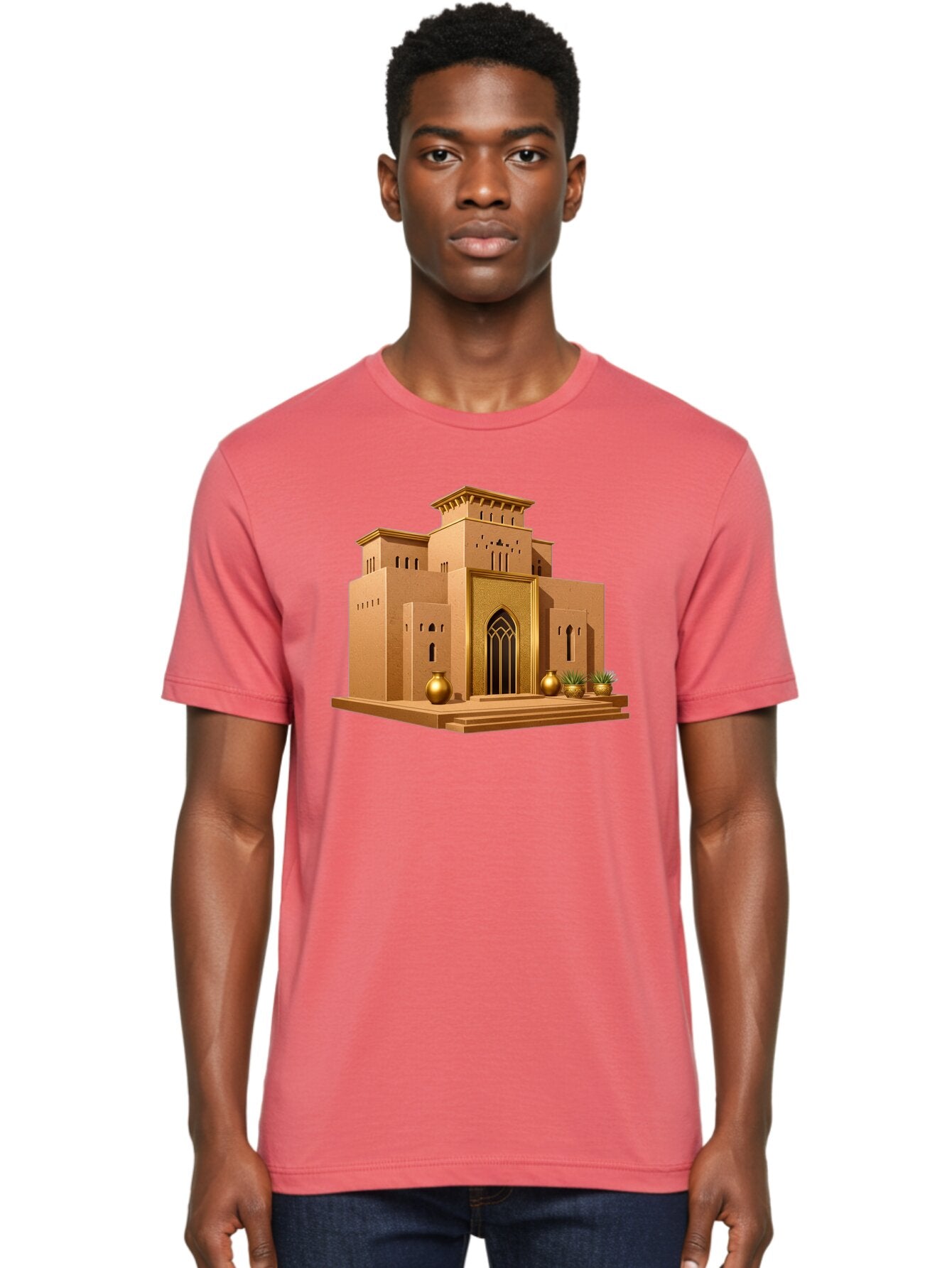 Middle-Eastern-Temple Men'S Graphic Tee, 100% Cotton, Comfortable Casual Summer Wear, Machine Washable, Vintage Camera, Old Camera, Antique Camera, Black Camera, Classic Photography, Photography Equipment, Nostalgic Device, Film Camera, Bag787 27