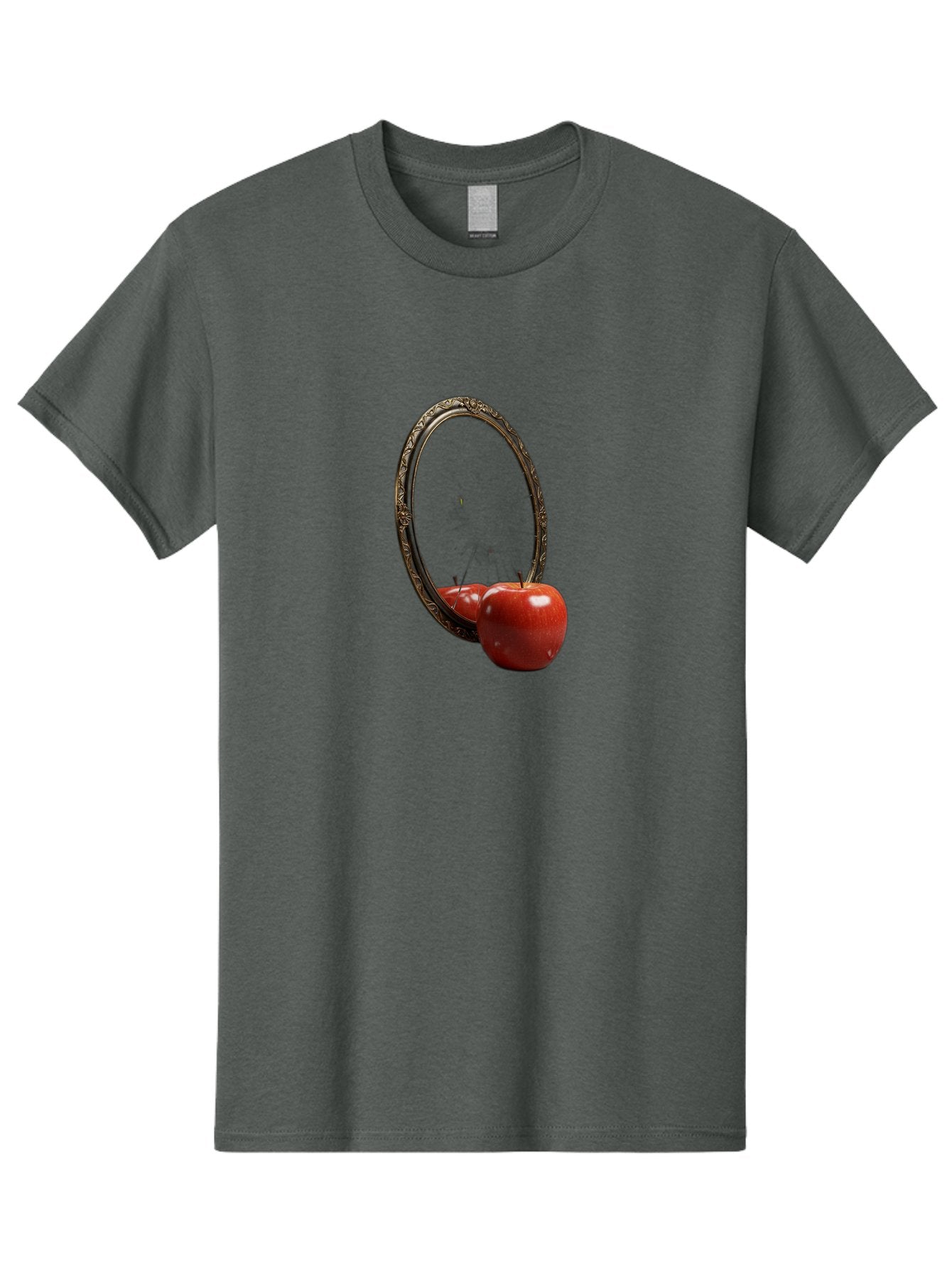 Mirror-Apple Men'S Graphic Tee, 100% Cotton, Comfortable Casual Summer Wear, Machine Washable, Vintage Camera, Old Camera, Antique Camera, Black Camera, Classic Photography, Photography Equipment, Nostalgic Device, Film Camera, Camera Art Bag792 14