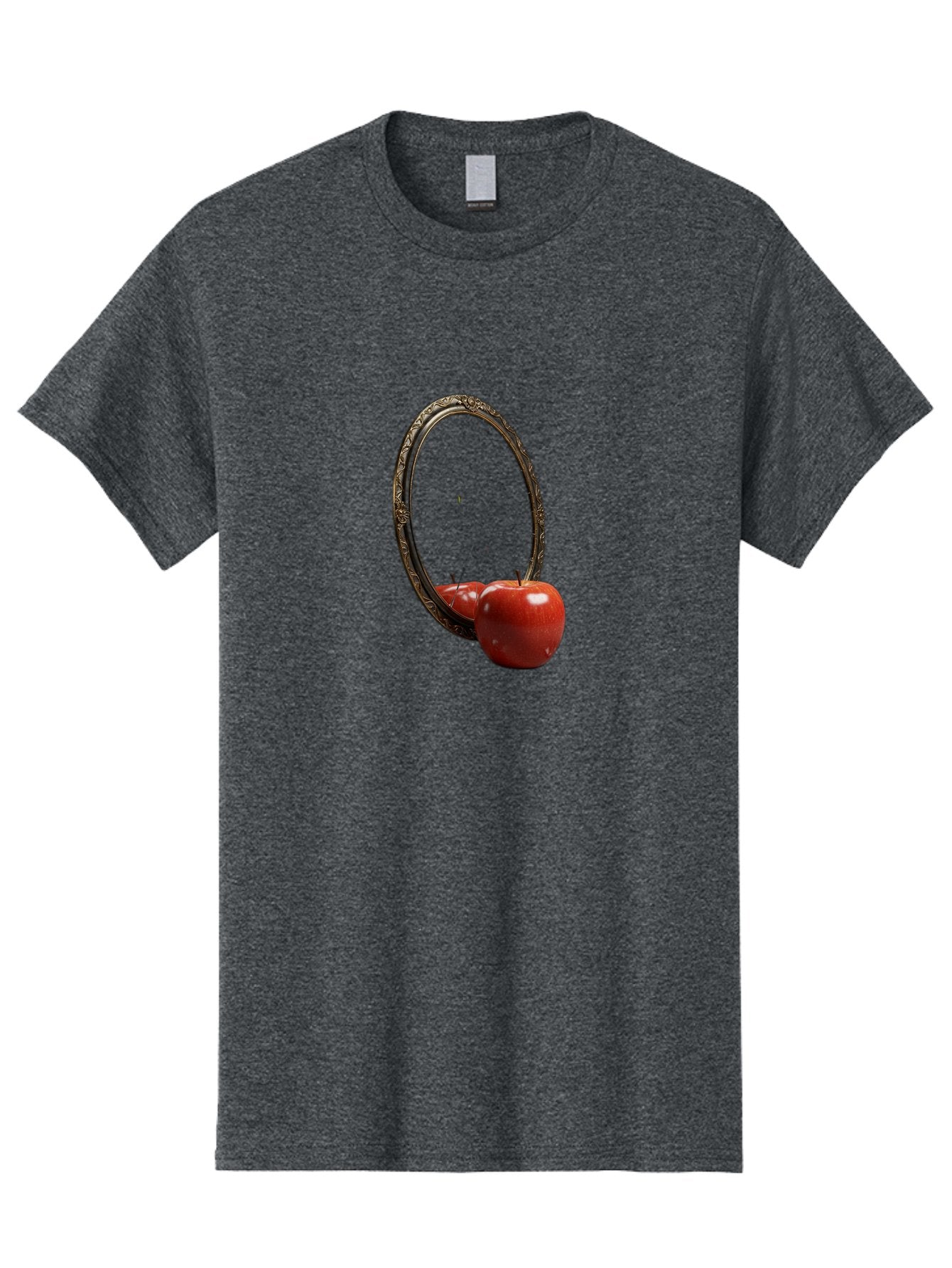 Mirror-Apple Men'S Graphic Tee, 100% Cotton, Comfortable Casual Summer Wear, Machine Washable, Vintage Camera, Old Camera, Antique Camera, Black Camera, Classic Photography, Photography Equipment, Nostalgic Device, Film Camera, Camera Art Bag792 4