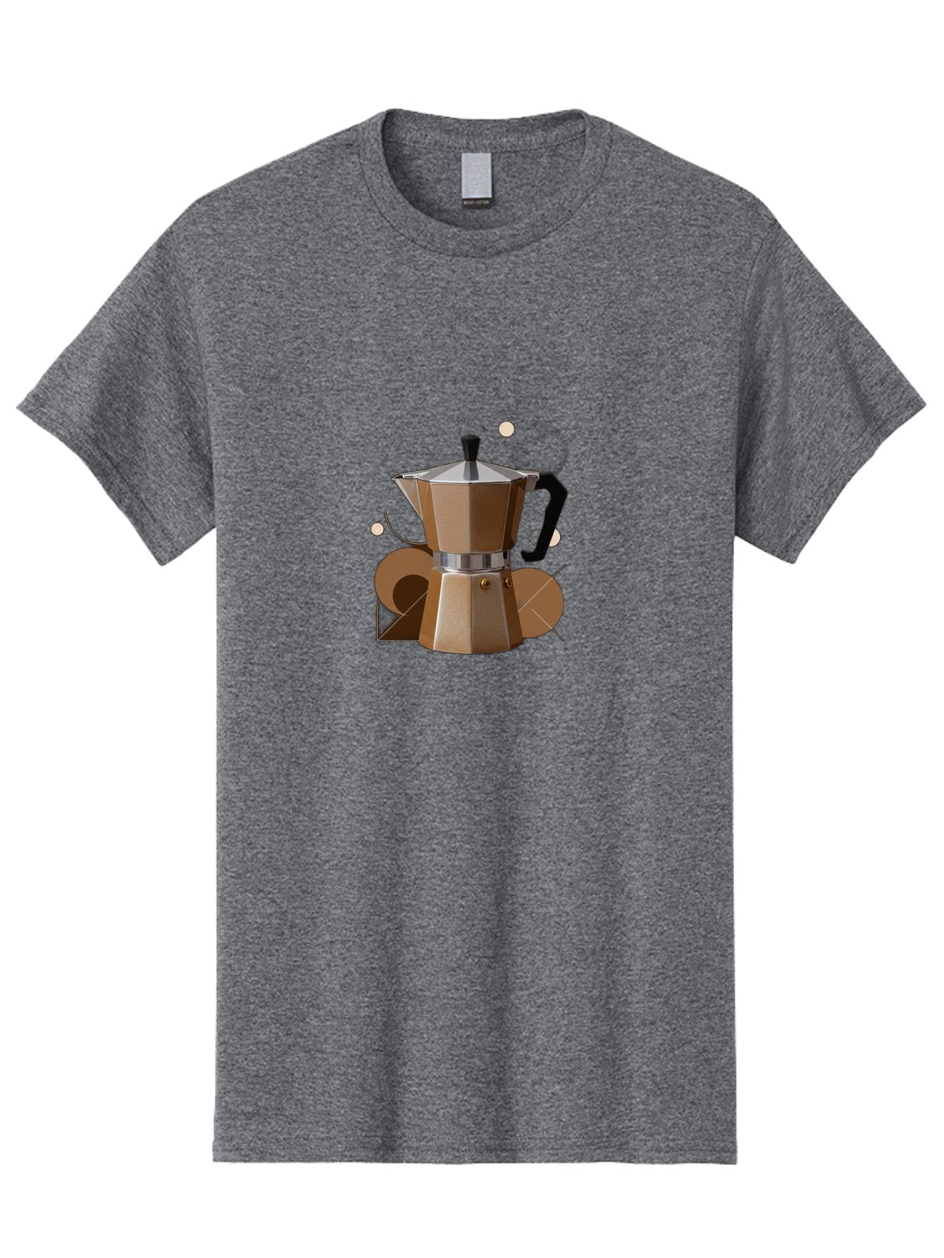 Moka-Pot-1 Men'S Graphic Tee, 100% Cotton, Comfortable Casual Summer Wear, Machine Washable, Vintage Camera, Old Camera, Antique Camera, Black Camera, Classic Photography, Photography Equipment, Nostalgic Device, Film Camera, Camera Art Bag796