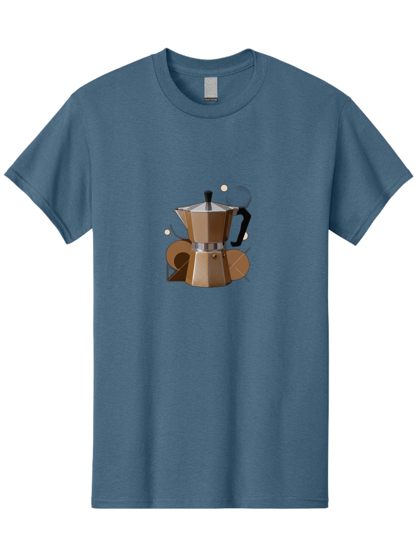 Moka-Pot-1 Men'S Graphic Tee, 100% Cotton, Comfortable Casual Summer Wear, Machine Washable, Vintage Camera, Old Camera, Antique Camera, Black Camera, Classic Photography, Photography Equipment, Nostalgic Device, Film Camera, Camera Art Bag796 14