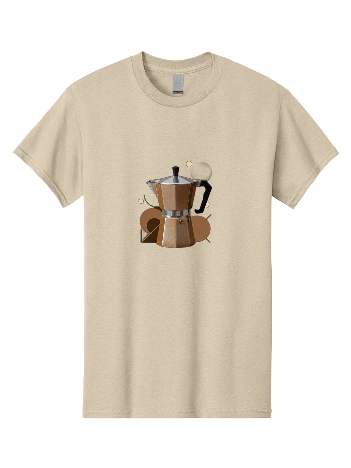 Moka-Pot-1 Men'S Graphic Tee, 100% Cotton, Comfortable Casual Summer Wear, Machine Washable, Vintage Camera, Old Camera, Antique Camera, Black Camera, Classic Photography, Photography Equipment, Nostalgic Device, Film Camera, Camera Art Bag796 8