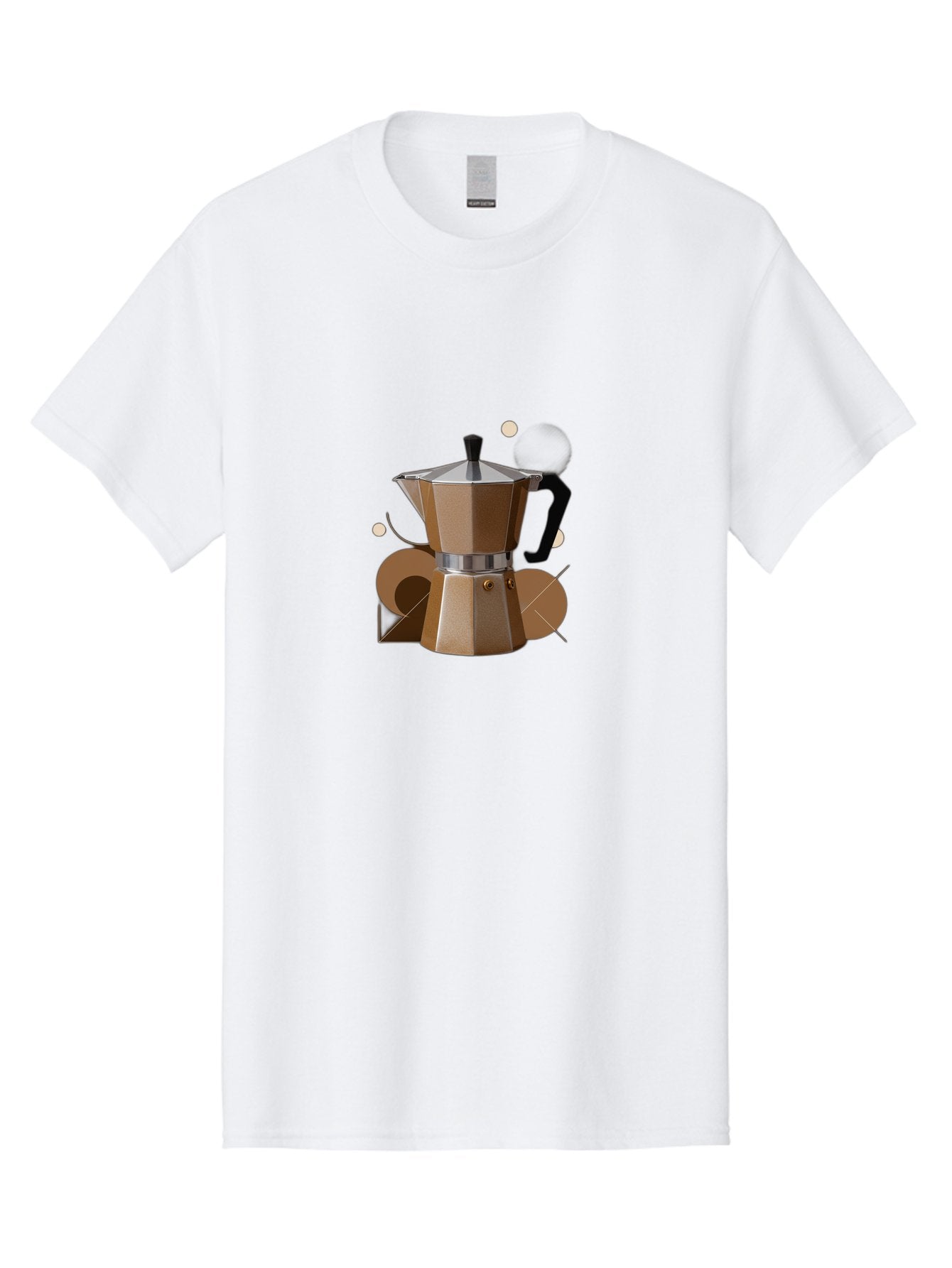 Moka-Pot-1 Men'S Graphic Tee, 100% Cotton, Comfortable Casual Summer Wear, Machine Washable, Vintage Camera, Old Camera, Antique Camera, Black Camera, Classic Photography, Photography Equipment, Nostalgic Device, Film Camera, Camera Art Bag796 6