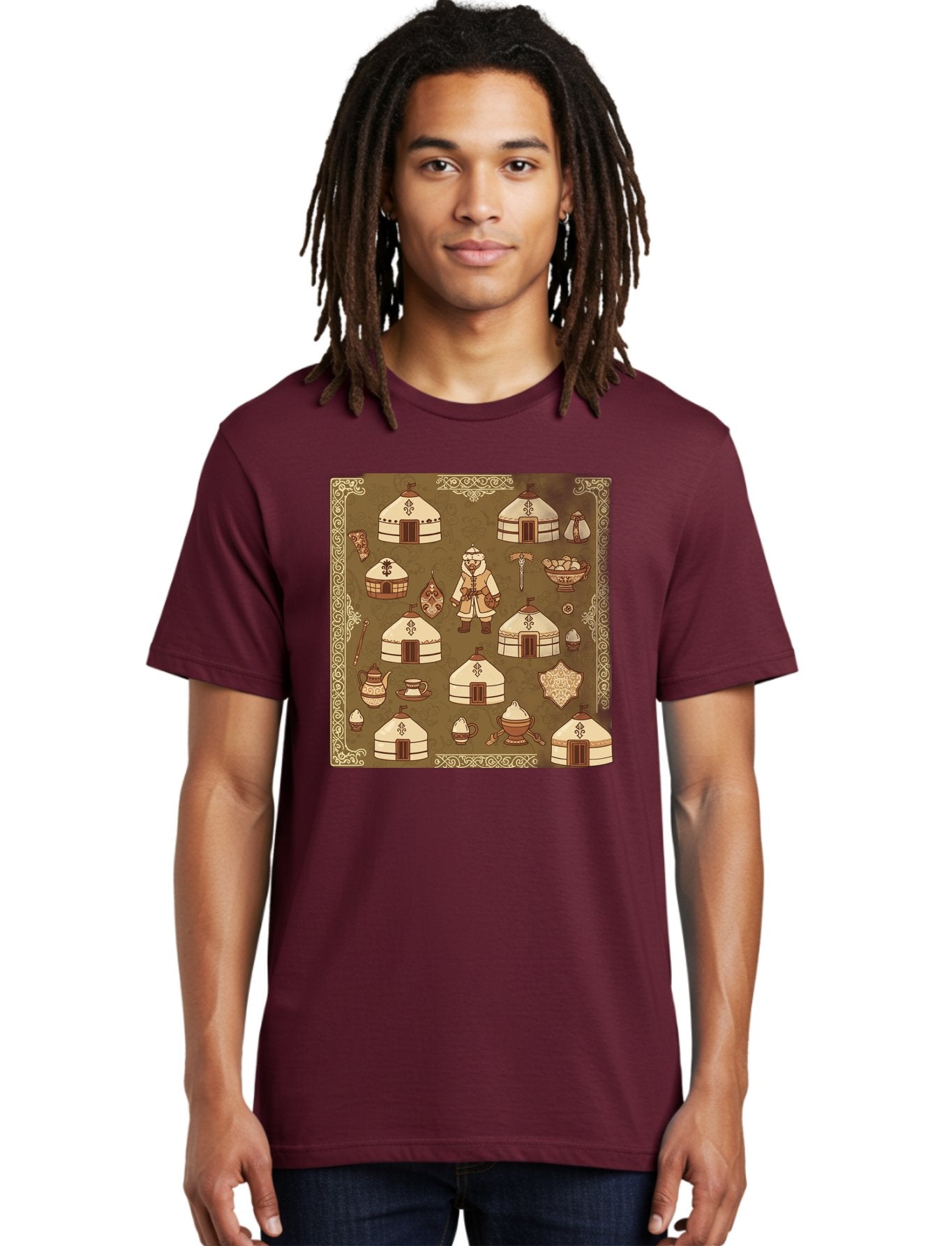 Mongolian-Yurt-Collection Men'S Graphic Tee, 100% Cotton, Comfortable Casual Summer Wear, Machine Washable, Vintage Camera, Old Camera, Antique Camera, Black Camera, Classic Photography, Photography Equipment, Nostalgic Device, Film Camera, Bag801 23