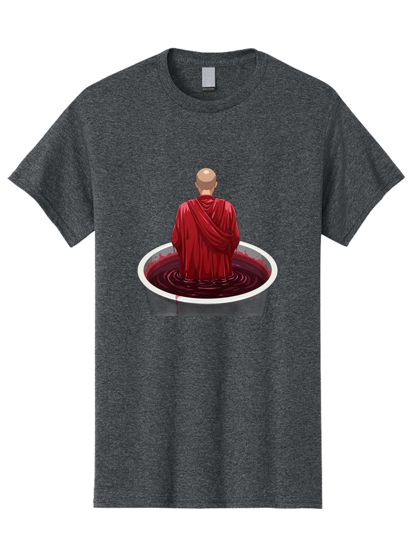 Monk-In-Wine-Vat Men'S Graphic Tee, 100% Cotton, Comfortable Casual Summer Wear, Machine Washable, Vintage Camera, Old Camera, Antique Camera, Black Camera, Classic Photography, Photography Equipment, Nostalgic Device, Film Camera, Camera Art Bag802 6