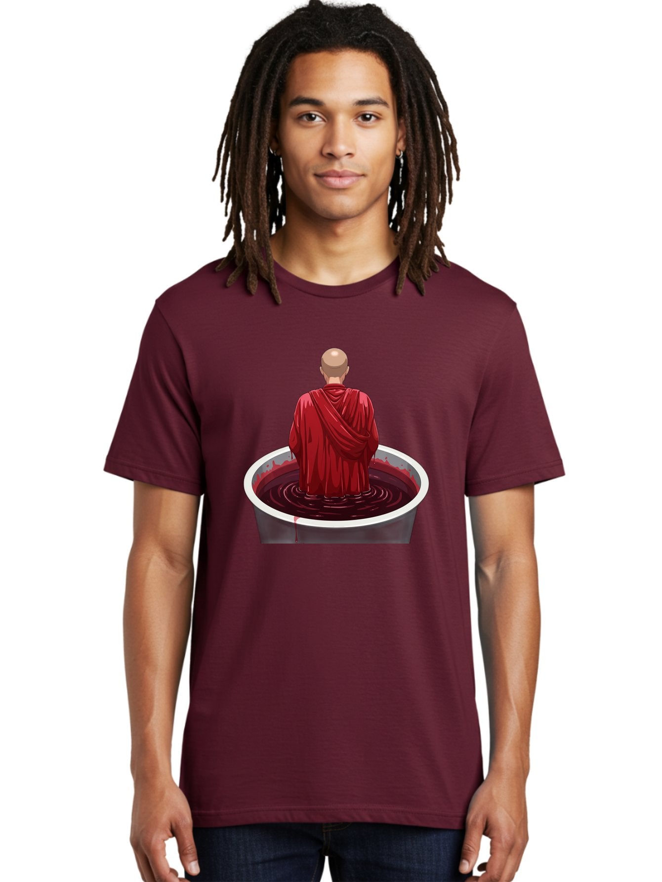 Monk-In-Wine-Vat Men'S Graphic Tee, 100% Cotton, Comfortable Casual Summer Wear, Machine Washable, Vintage Camera, Old Camera, Antique Camera, Black Camera, Classic Photography, Photography Equipment, Nostalgic Device, Film Camera, Camera Art Bag802 17