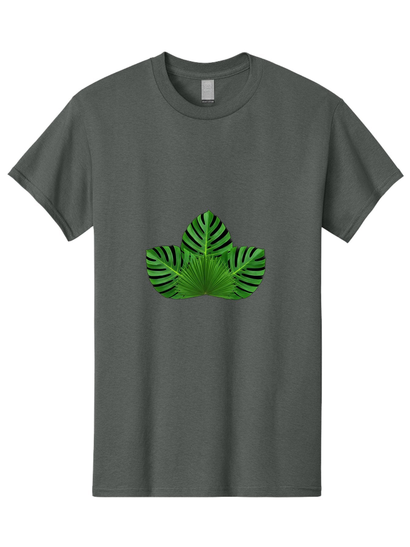Monstera-Leaf Men'S Graphic Tee, 100% Cotton, Comfortable Casual Summer Wear, Machine Washable, Vintage Camera, Old Camera, Antique Camera, Black Camera, Classic Photography, Photography Equipment, Nostalgic Device, Film Camera, Camera Art Bag806 7