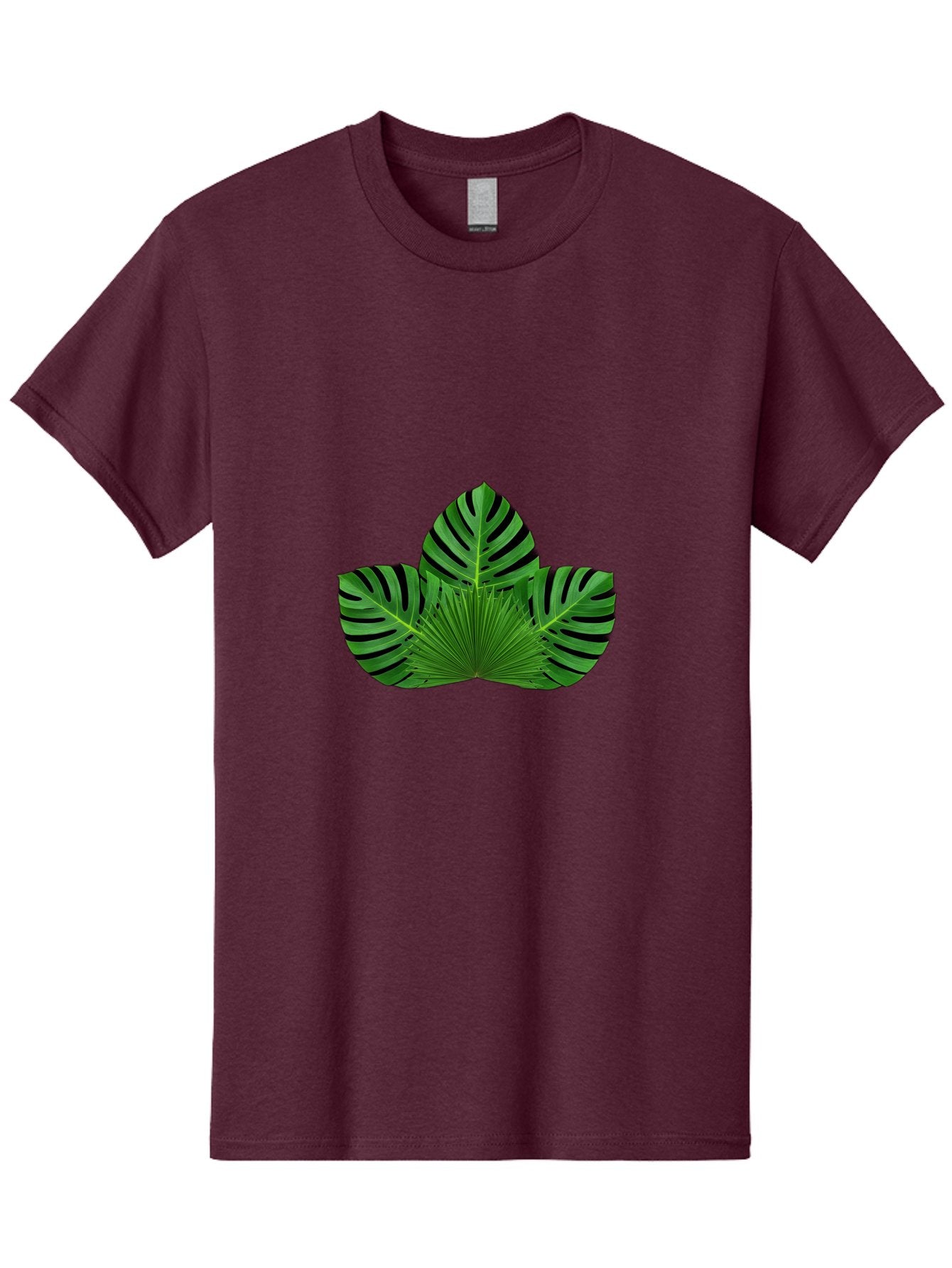 Monstera-Leaf Men'S Graphic Tee, 100% Cotton, Comfortable Casual Summer Wear, Machine Washable, Vintage Camera, Old Camera, Antique Camera, Black Camera, Classic Photography, Photography Equipment, Nostalgic Device, Film Camera, Camera Art Bag806 8