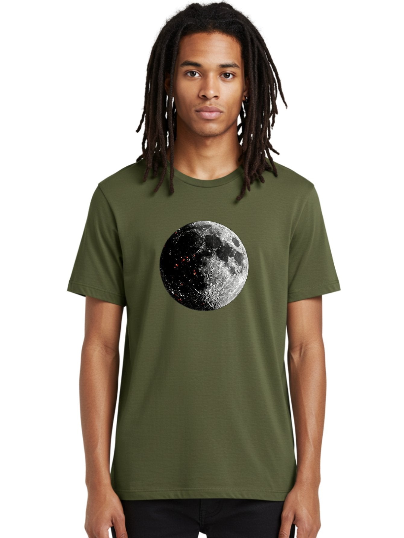Moon-2 Men'S Graphic Tee, 100% Cotton, Comfortable Casual Summer Wear, Machine Washable, Vintage Camera, Old Camera, Antique Camera, Black Camera, Classic Photography, Photography Equipment, Nostalgic Device, Film Camera, Camera Art Bag808 21