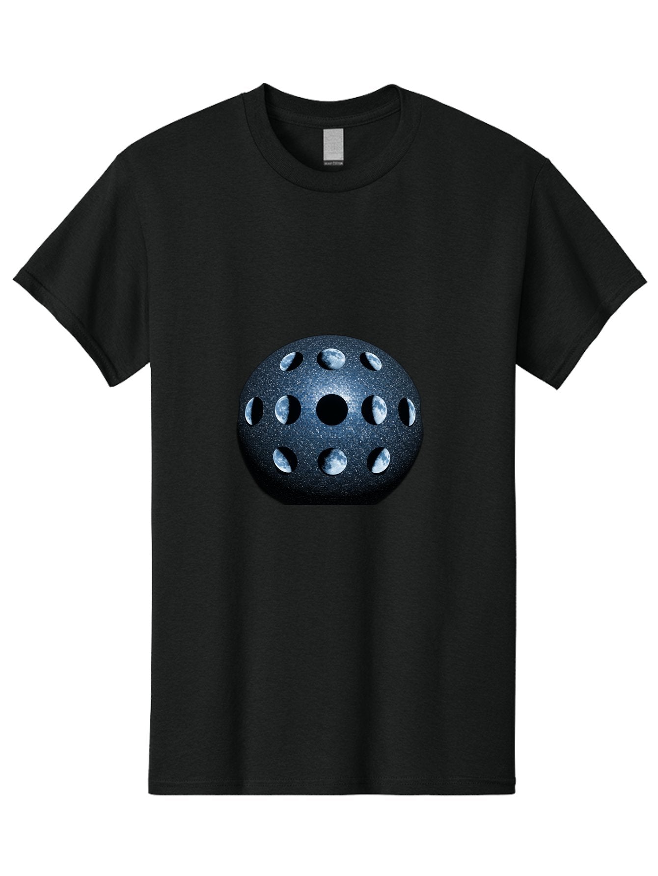 Moon-Phases-Orb Men'S Graphic Tee, 100% Cotton, Comfortable Casual Summer Wear, Machine Washable, Vintage Camera, Old Camera, Antique Camera, Black Camera, Classic Photography, Photography Equipment, Nostalgic Device, Film Camera, Camera Art Bag809 4