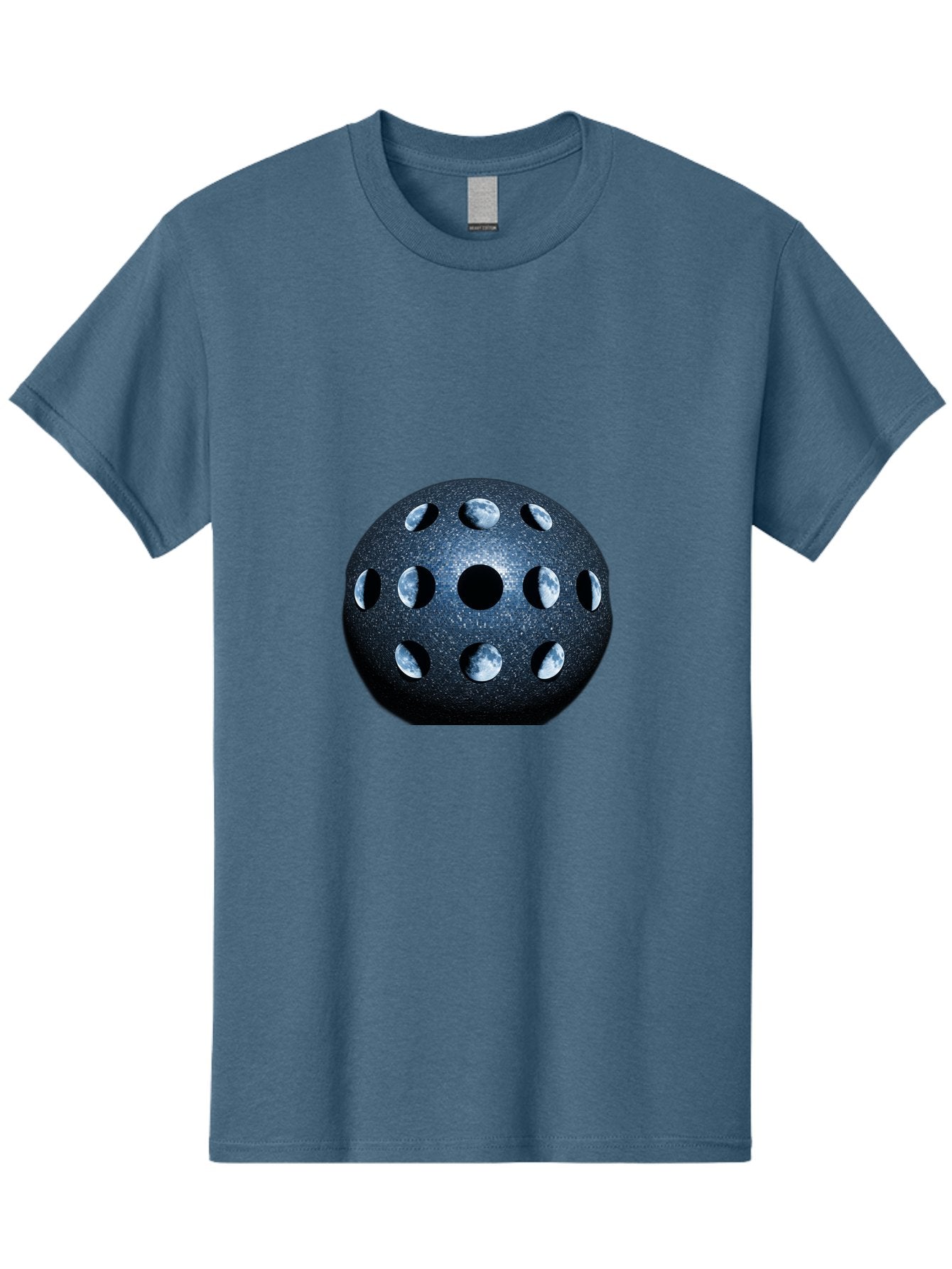 Moon-Phases-Orb Men'S Graphic Tee, 100% Cotton, Comfortable Casual Summer Wear, Machine Washable, Vintage Camera, Old Camera, Antique Camera, Black Camera, Classic Photography, Photography Equipment, Nostalgic Device, Film Camera, Camera Art Bag809 3