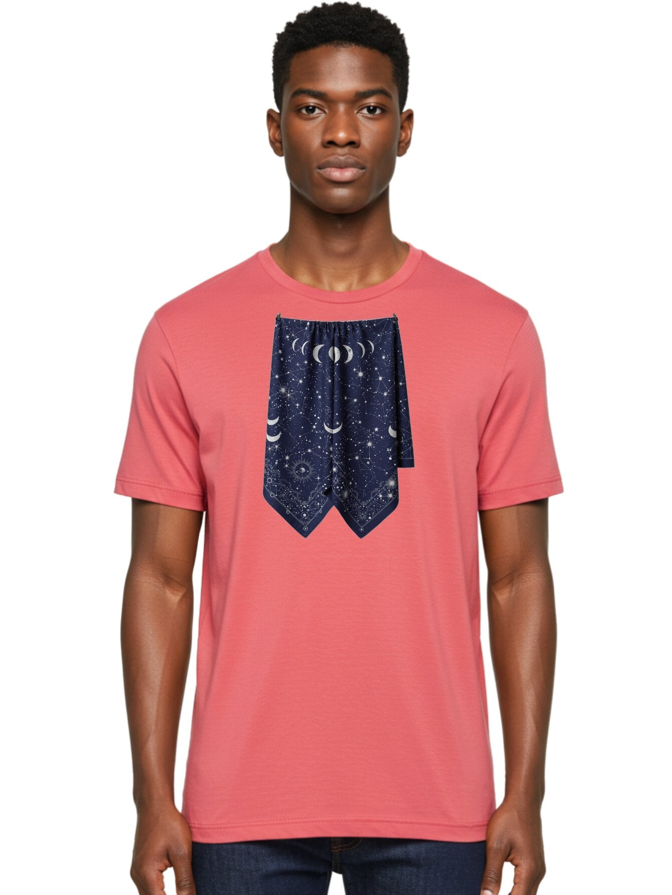 Moon-Phases-Shorts Men'S Graphic Tee, 100% Cotton, Comfortable Casual Summer Wear, Machine Washable, Vintage Camera, Old Camera, Antique Camera, Black Camera, Classic Photography, Photography Equipment, Nostalgic Device, Film Camera, Bag810 17