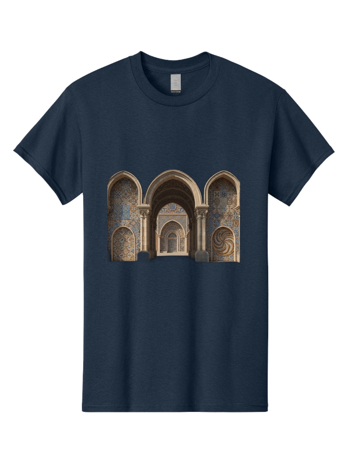 Moorish-Archway Men'S Graphic Tee, 100% Cotton, Comfortable Casual Summer Wear, Machine Washable, Vintage Camera, Old Camera, Antique Camera, Black Camera, Classic Photography, Photography Equipment, Nostalgic Device, Film Camera, Camera Art Bag812