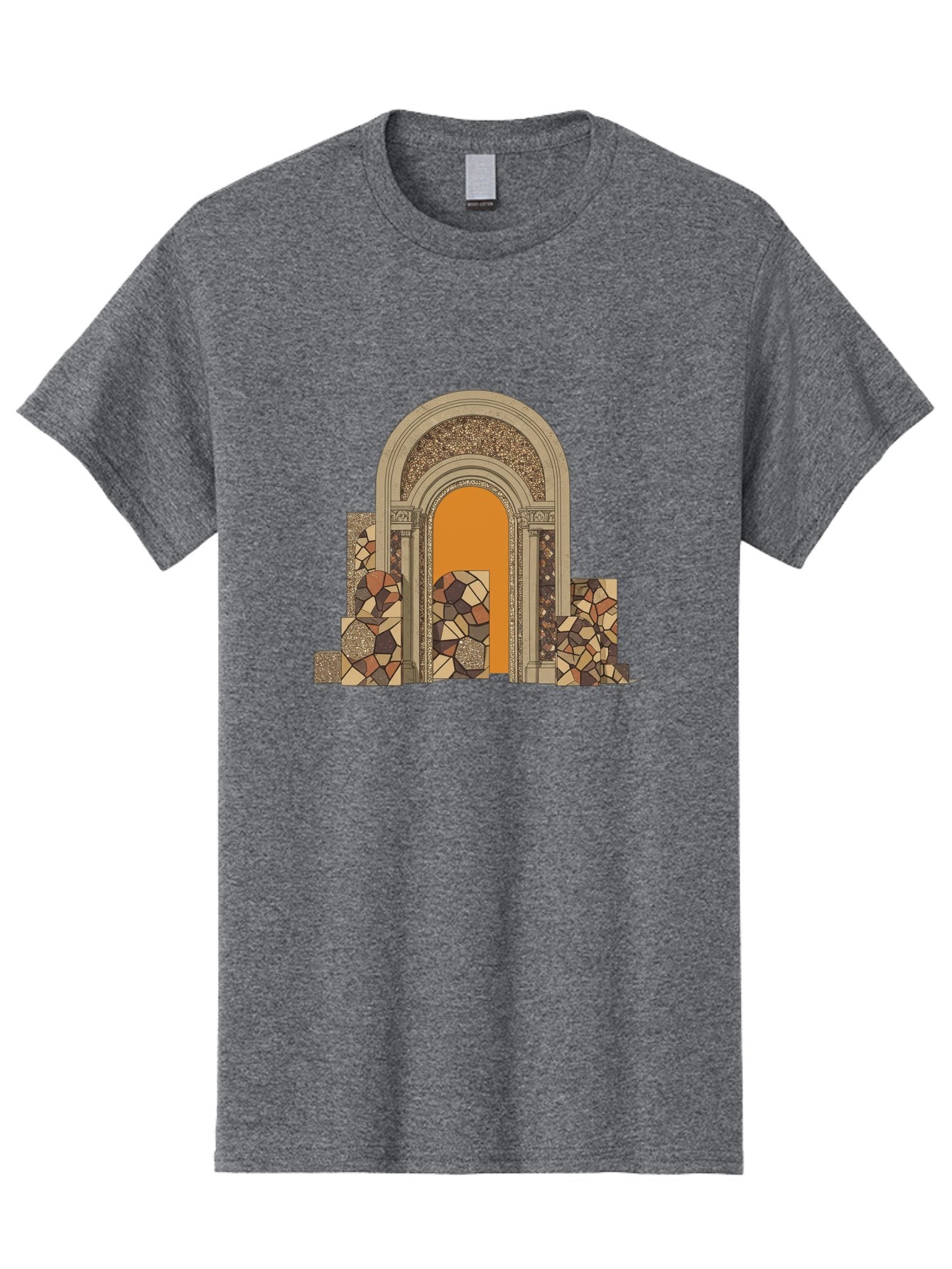 Mosaic-Archway Men'S Graphic Tee, 100% Cotton, Comfortable Casual Summer Wear, Machine Washable, Vintage Camera, Old Camera, Antique Camera, Black Camera, Classic Photography, Photography Equipment, Nostalgic Device, Film Camera, Camera Art Bag814 13