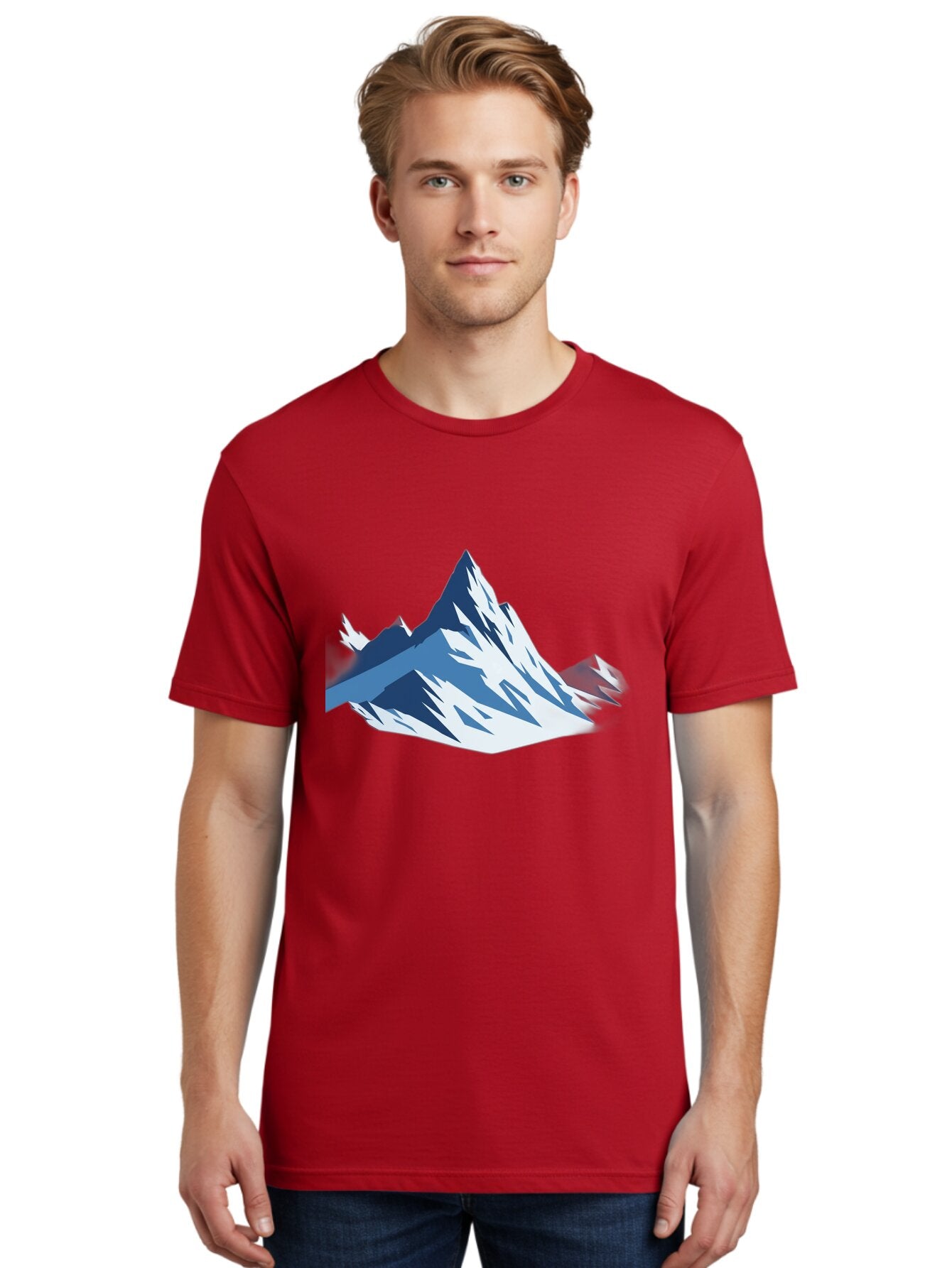 Mountain-Peak-1 Men'S Graphic Tee, 100% Cotton, Comfortable Casual Summer Wear, Machine Washable, Vintage Camera, Old Camera, Antique Camera, Black Camera, Classic Photography, Photography Equipment, Nostalgic Device, Film Camera, Camera Art Bag826 16