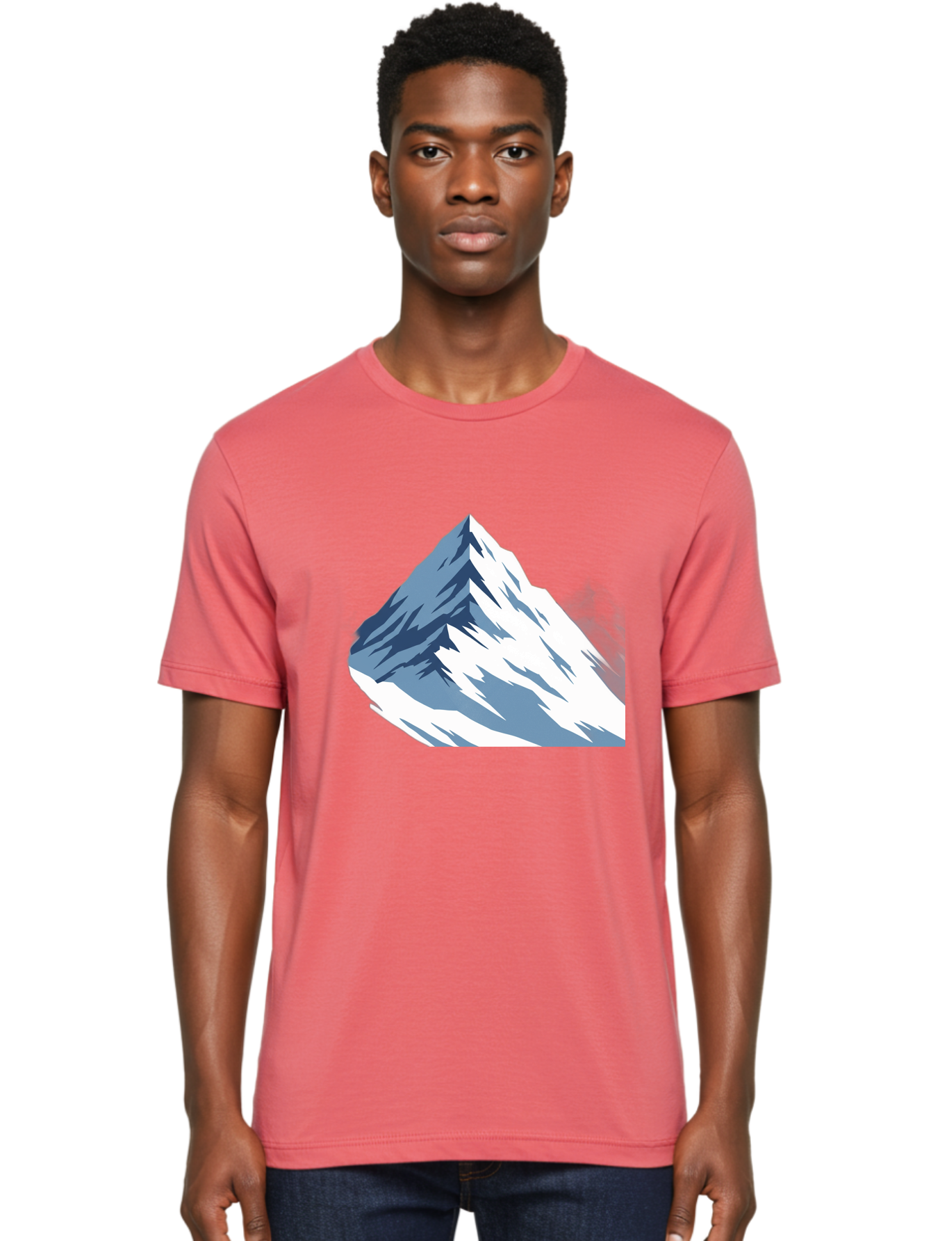 Mountain-Peak-3 Men'S Graphic Tee, 100% Cotton, Comfortable Casual Summer Wear, Machine Washable, Vintage Camera, Old Camera, Antique Camera, Black Camera, Classic Photography, Photography Equipment, Nostalgic Device, Film Camera, Camera Art Bag828 24