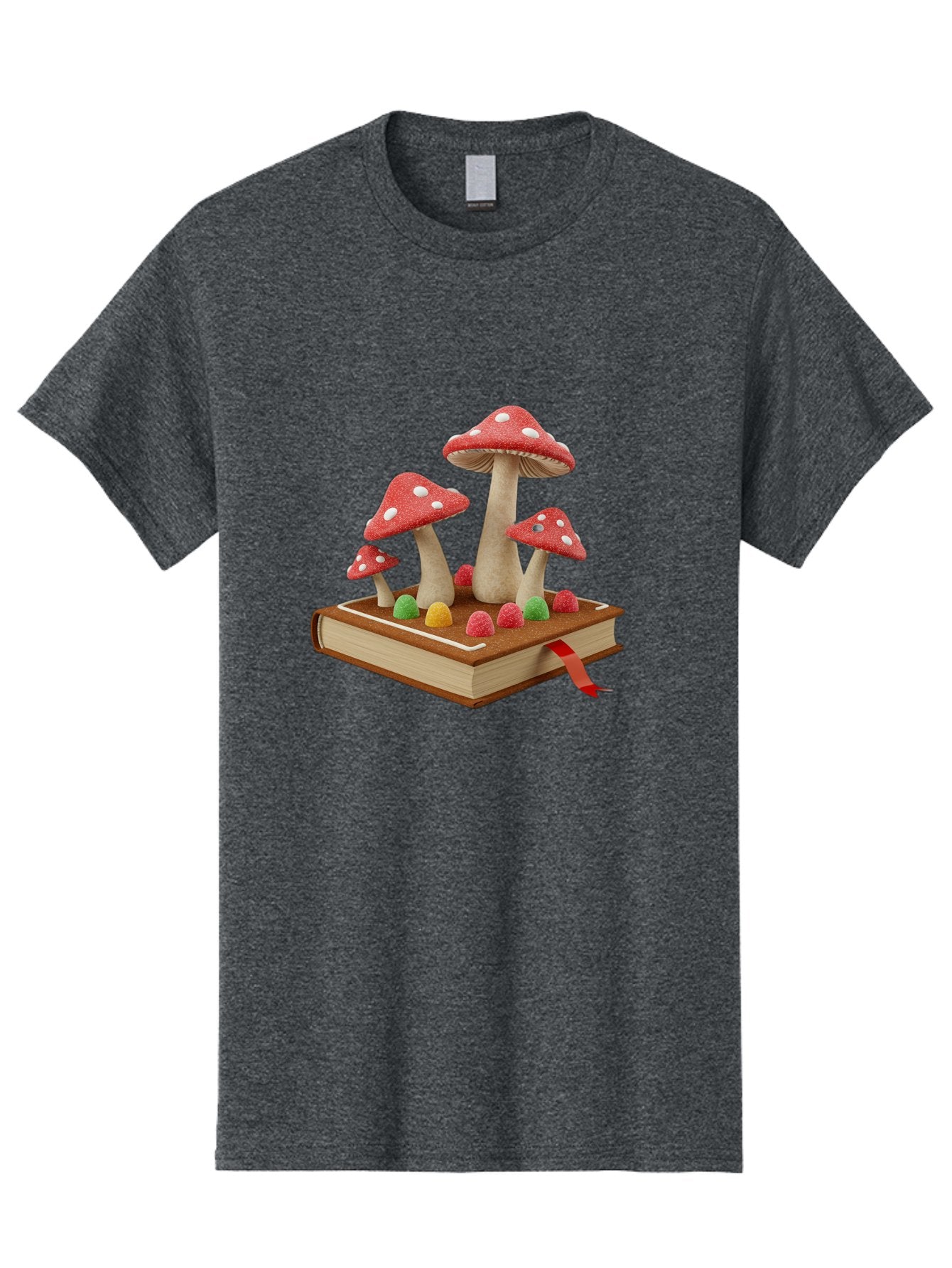 Mushroom-Book-1 Men'S Graphic Tee, 100% Cotton, Comfortable Casual Summer Wear, Machine Washable, Vintage Camera, Old Camera, Antique Camera, Black Camera, Classic Photography, Photography Equipment, Nostalgic Device, Film Camera, Camera Art Bag833 4