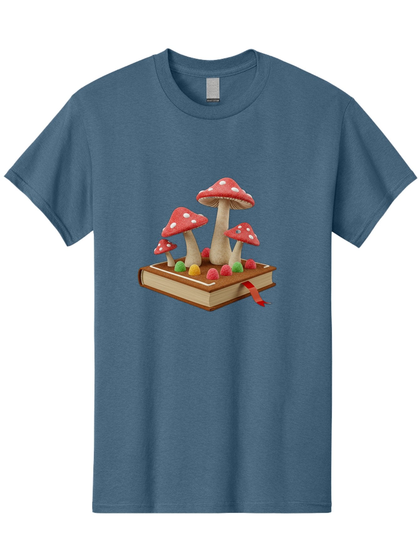 Mushroom-Book-1 Men'S Graphic Tee, 100% Cotton, Comfortable Casual Summer Wear, Machine Washable, Vintage Camera, Old Camera, Antique Camera, Black Camera, Classic Photography, Photography Equipment, Nostalgic Device, Film Camera, Camera Art Bag833