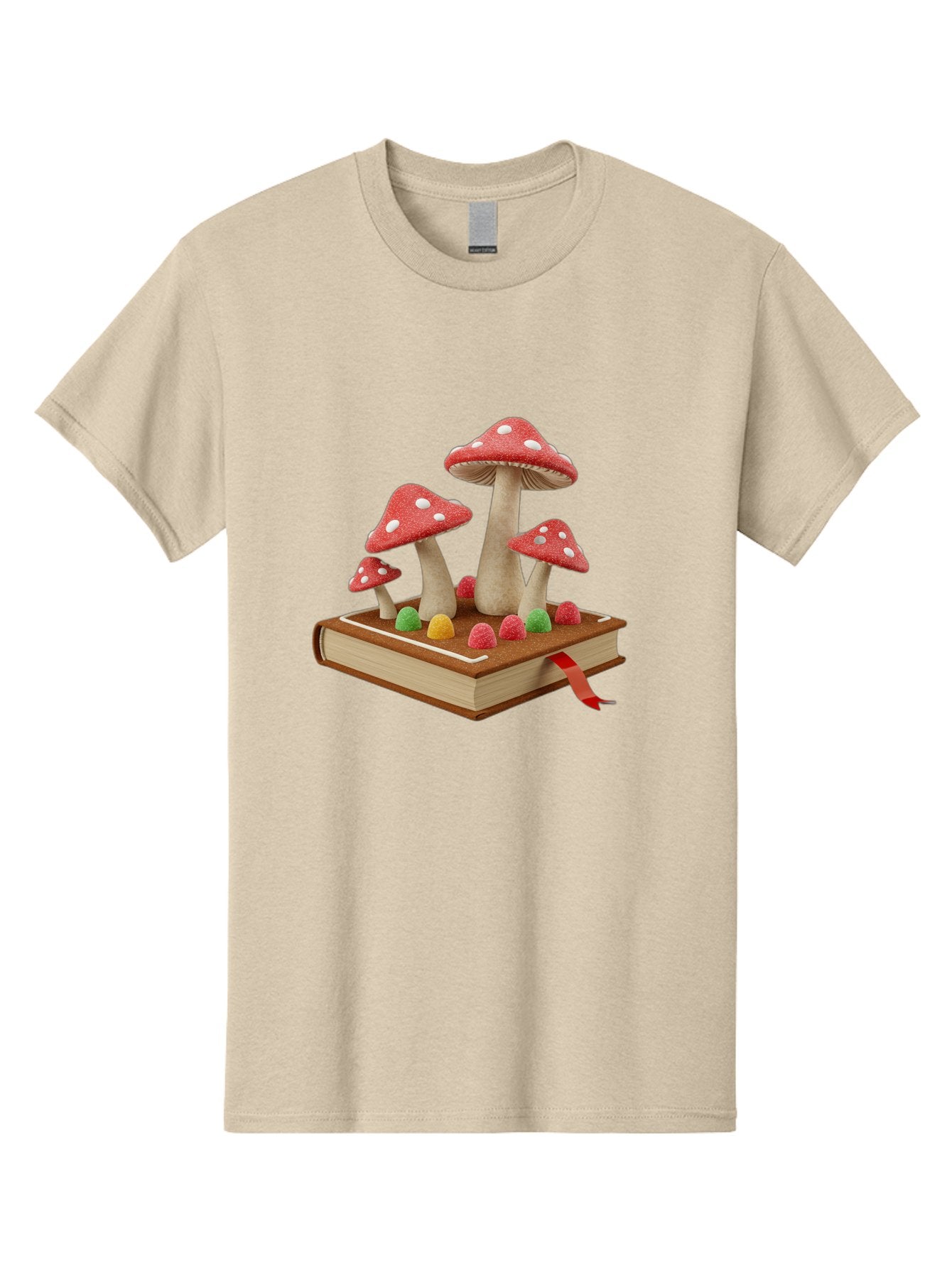 Mushroom-Book-1 Men'S Graphic Tee, 100% Cotton, Comfortable Casual Summer Wear, Machine Washable, Vintage Camera, Old Camera, Antique Camera, Black Camera, Classic Photography, Photography Equipment, Nostalgic Device, Film Camera, Camera Art Bag833 5