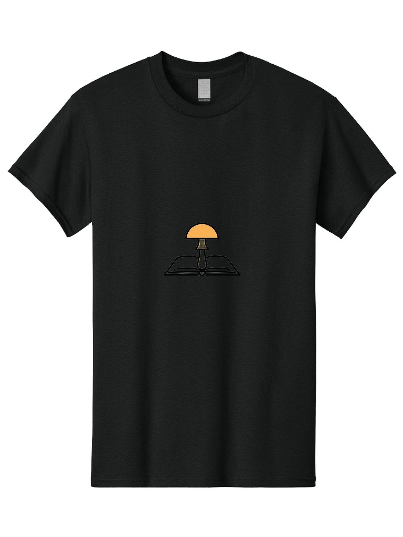 Mushroom-Book-2 Men'S Graphic Tee, 100% Cotton, Comfortable Casual Summer Wear, Machine Washable, Vintage Camera, Old Camera, Antique Camera, Black Camera, Classic Photography, Photography Equipment, Nostalgic Device, Film Camera, Camera Art Bag834