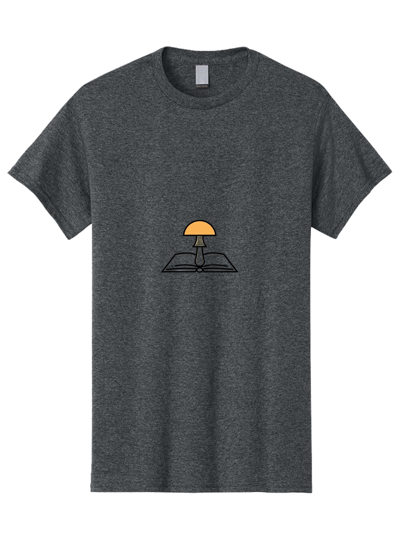 Mushroom-Book-2 Men'S Graphic Tee, 100% Cotton, Comfortable Casual Summer Wear, Machine Washable, Vintage Camera, Old Camera, Antique Camera, Black Camera, Classic Photography, Photography Equipment, Nostalgic Device, Film Camera, Camera Art Bag834 4