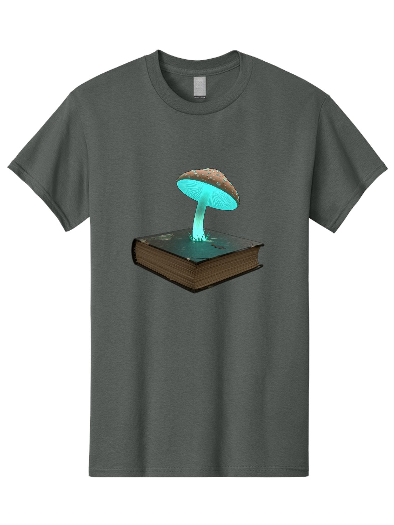 Mushroom-Book-3 Men'S Graphic Tee, 100% Cotton, Comfortable Casual Summer Wear, Machine Washable, Vintage Camera, Old Camera, Antique Camera, Black Camera, Classic Photography, Photography Equipment, Nostalgic Device, Film Camera, Camera Art Bag835