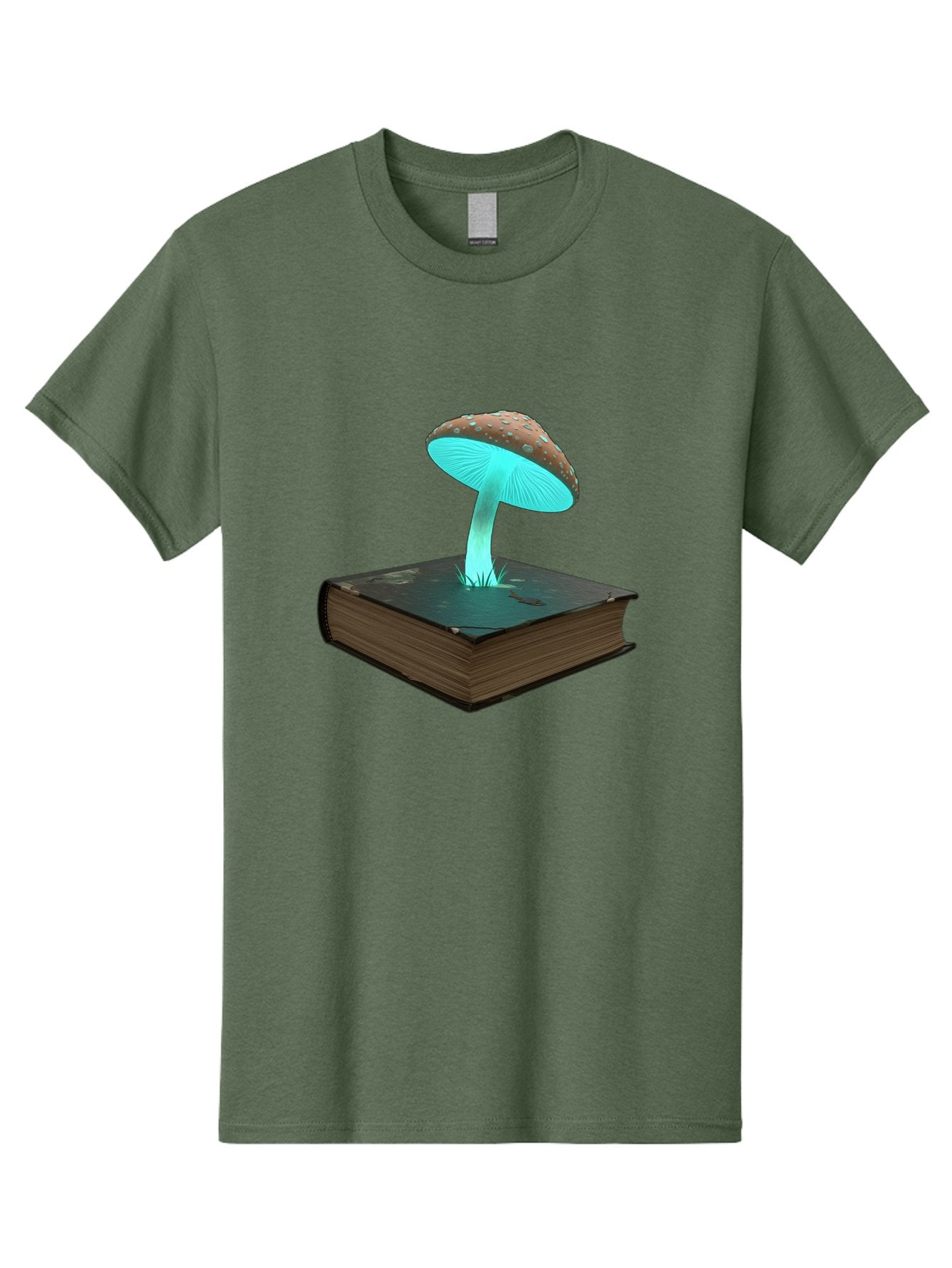 Mushroom-Book-3 Men'S Graphic Tee, 100% Cotton, Comfortable Casual Summer Wear, Machine Washable, Vintage Camera, Old Camera, Antique Camera, Black Camera, Classic Photography, Photography Equipment, Nostalgic Device, Film Camera, Camera Art Bag835 15