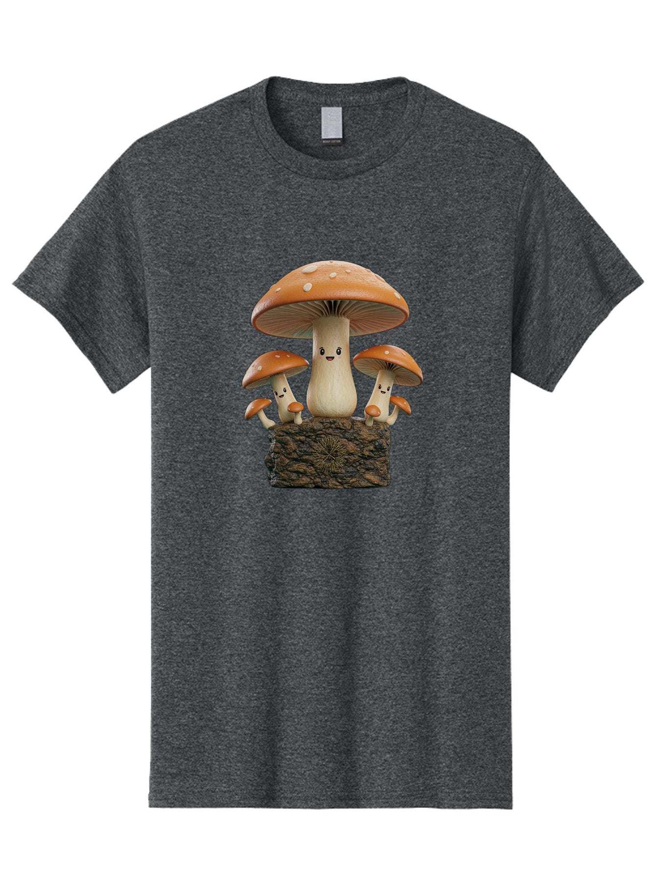 Mushroom-Family Men'S Graphic Tee, 100% Cotton, Comfortable Casual Summer Wear, Machine Washable, Vintage Camera, Old Camera, Antique Camera, Black Camera, Classic Photography, Photography Equipment, Nostalgic Device, Film Camera, Camera Art Bag838 9