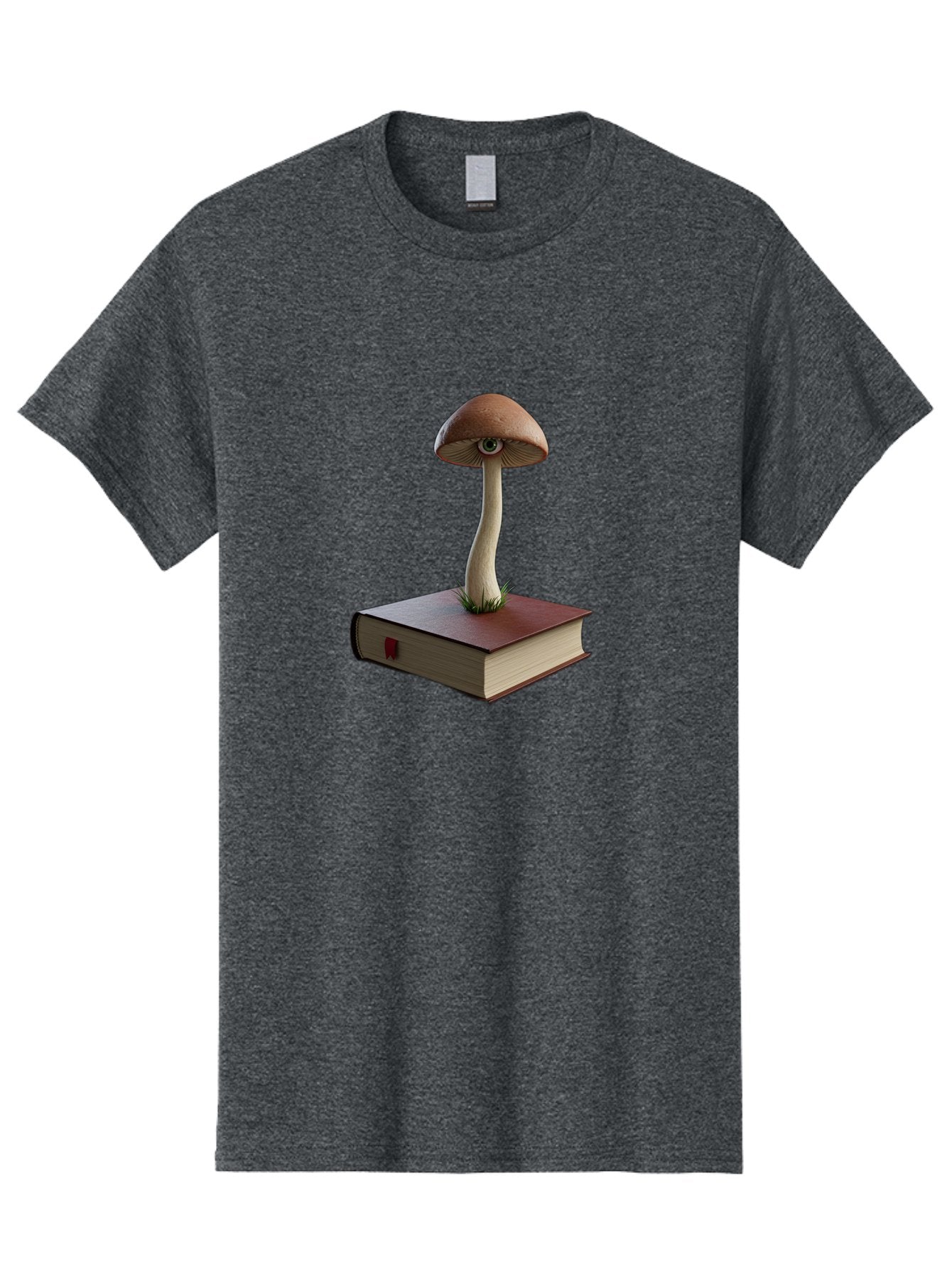 Mushroom-On-Book Men'S Graphic Tee, 100% Cotton, Comfortable Casual Summer Wear, Machine Washable, Vintage Camera, Old Camera, Antique Camera, Black Camera, Classic Photography, Photography Equipment, Nostalgic Device, Film Camera, Camera Art Bag840 3