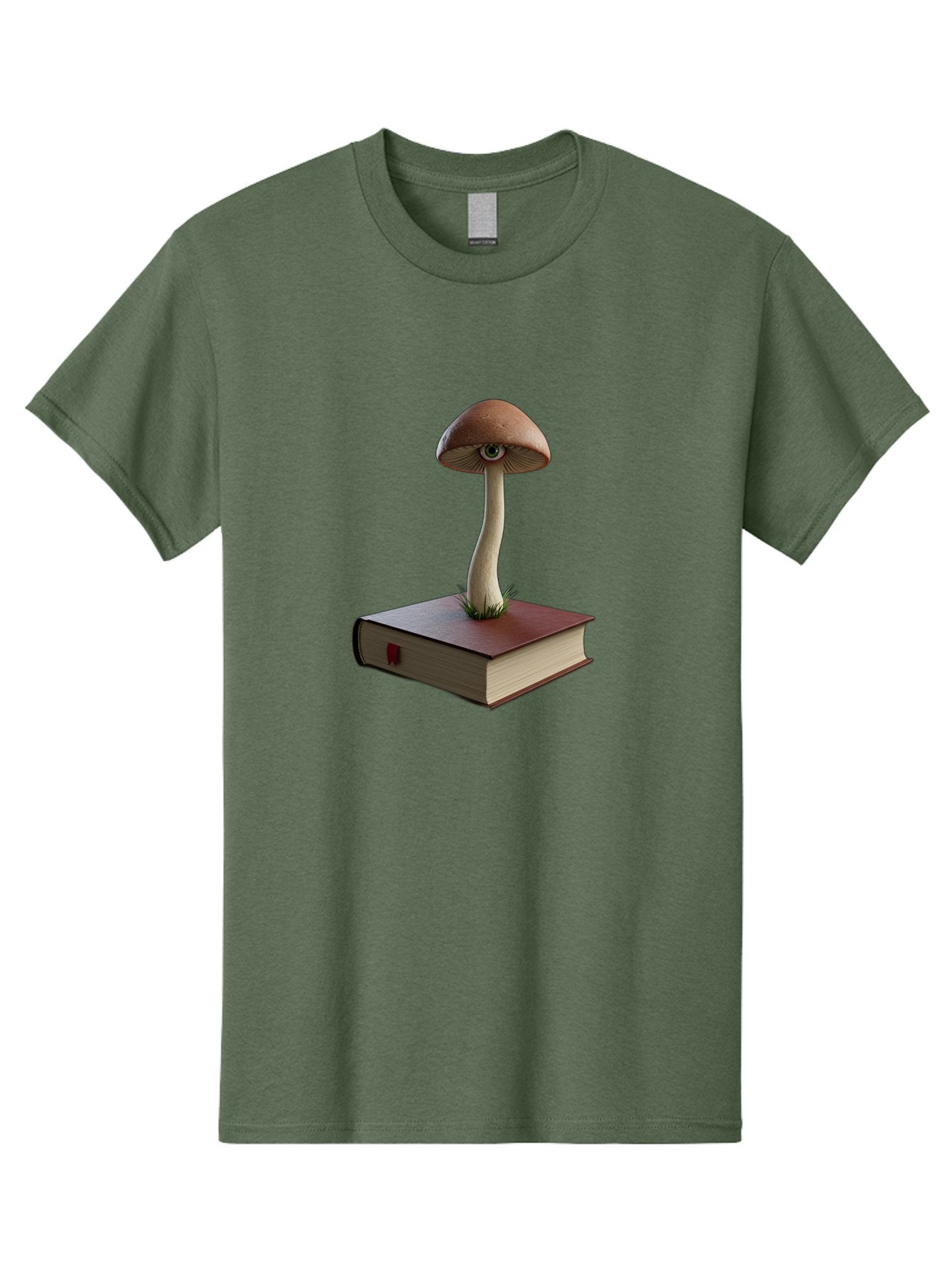 Mushroom-On-Book Men'S Graphic Tee, 100% Cotton, Comfortable Casual Summer Wear, Machine Washable, Vintage Camera, Old Camera, Antique Camera, Black Camera, Classic Photography, Photography Equipment, Nostalgic Device, Film Camera, Camera Art Bag840 4