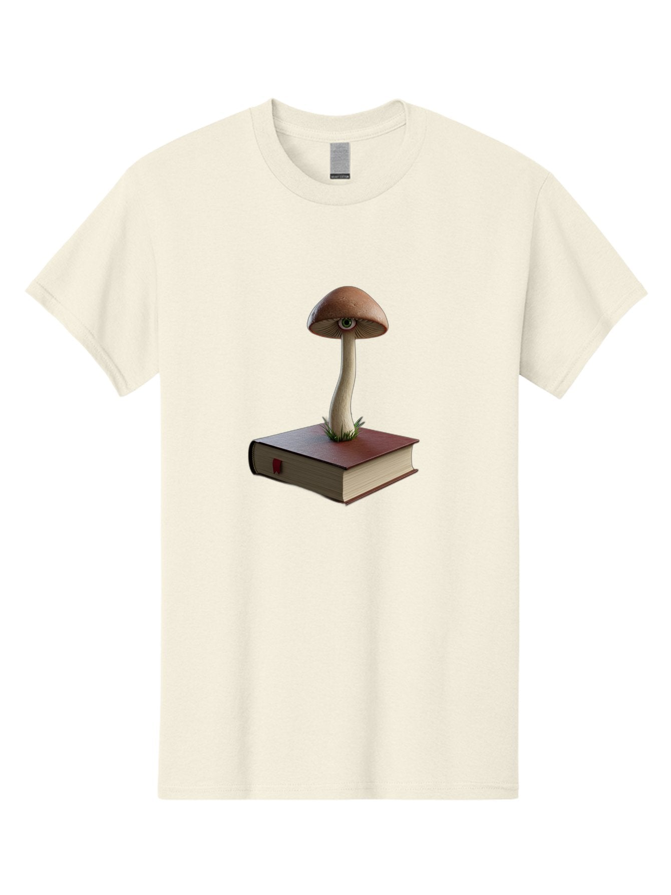 Mushroom-On-Book Men'S Graphic Tee, 100% Cotton, Comfortable Casual Summer Wear, Machine Washable, Vintage Camera, Old Camera, Antique Camera, Black Camera, Classic Photography, Photography Equipment, Nostalgic Device, Film Camera, Camera Art Bag840 5
