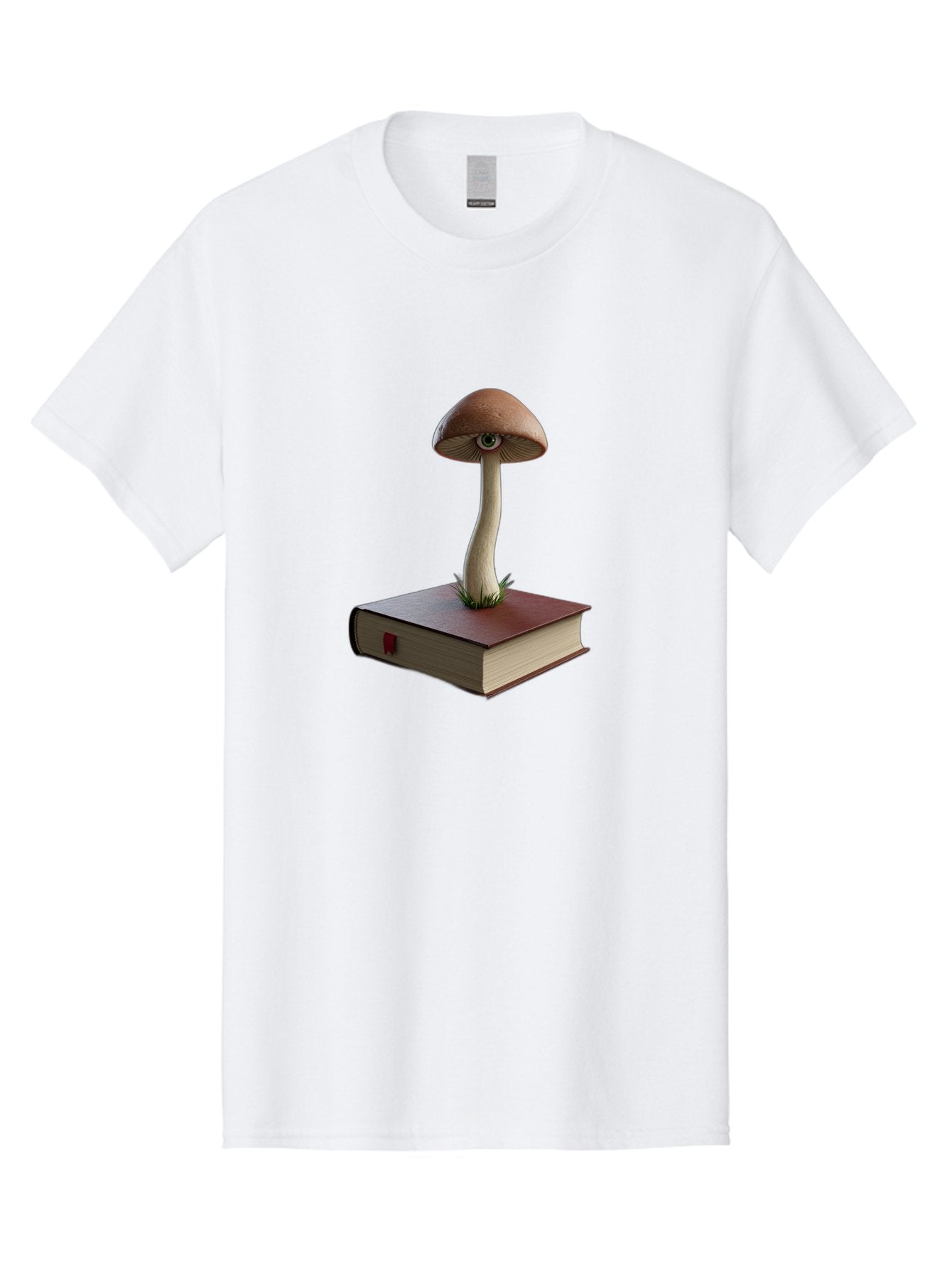 Mushroom-On-Book Men'S Graphic Tee, 100% Cotton, Comfortable Casual Summer Wear, Machine Washable, Vintage Camera, Old Camera, Antique Camera, Black Camera, Classic Photography, Photography Equipment, Nostalgic Device, Film Camera, Camera Art Bag840 12
