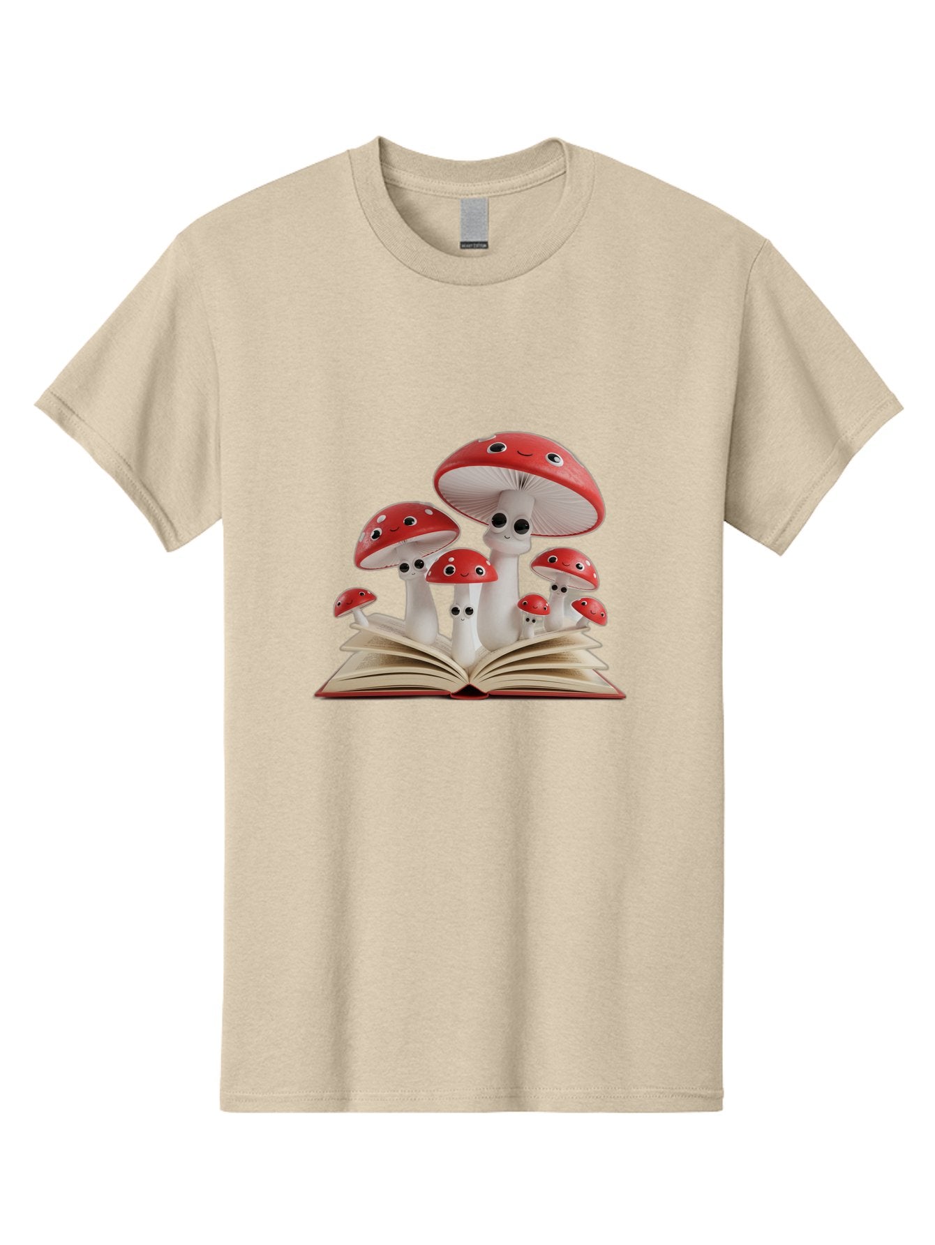 Mushrooms-Emerging-From-Book Men'S Graphic Tee, 100% Cotton, Comfortable Casual Summer Wear, Machine Washable, Vintage Camera, Old Camera, Antique Camera, Black Camera, Classic Photography, Photography Equipment, Nostalgic Device, Film Camera, Bag843 6