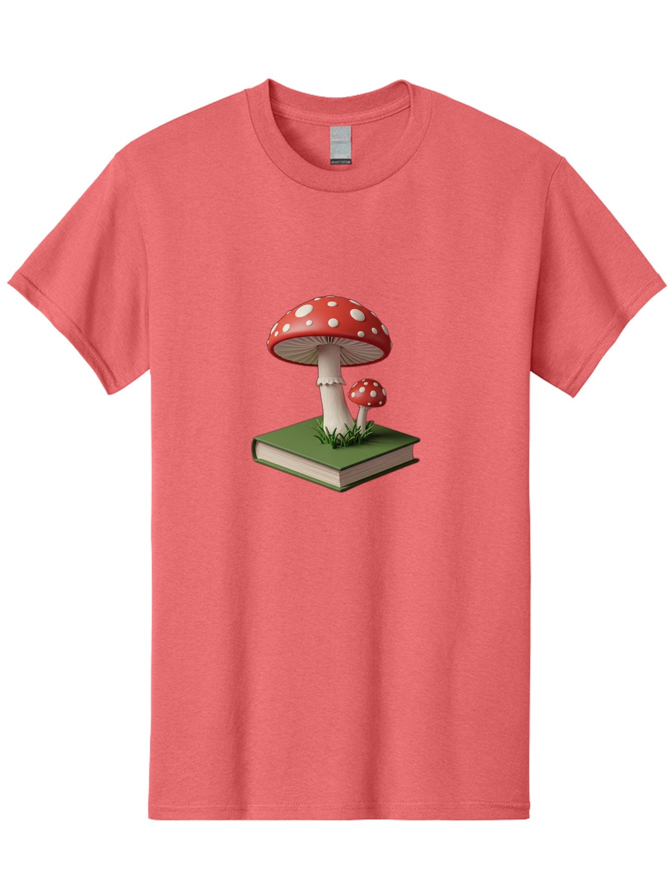 Mushrooms-On-Book-3 Men'S Graphic Tee, 100% Cotton, Comfortable Casual Summer Wear, Machine Washable, Vintage Camera, Old Camera, Antique Camera, Black Camera, Classic Photography, Photography Equipment, Nostalgic Device, Film Camera, Bag847 12