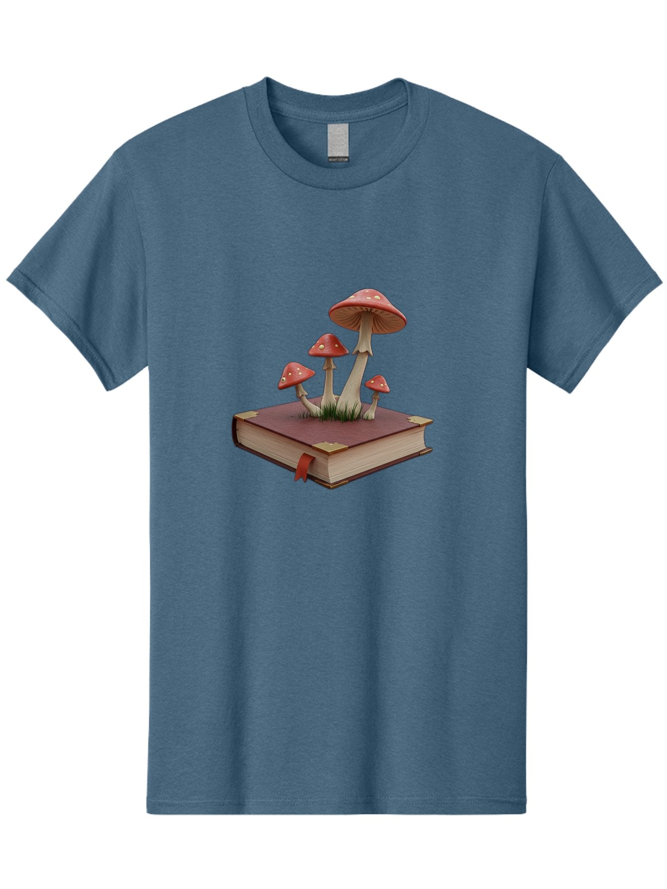 Mushrooms-On-Book Men'S Graphic Tee, 100% Cotton, Comfortable Casual Summer Wear, Machine Washable, Vintage Camera, Old Camera, Antique Camera, Black Camera, Classic Photography, Photography Equipment, Nostalgic Device, Film Camera, Camera Art Bag848 15