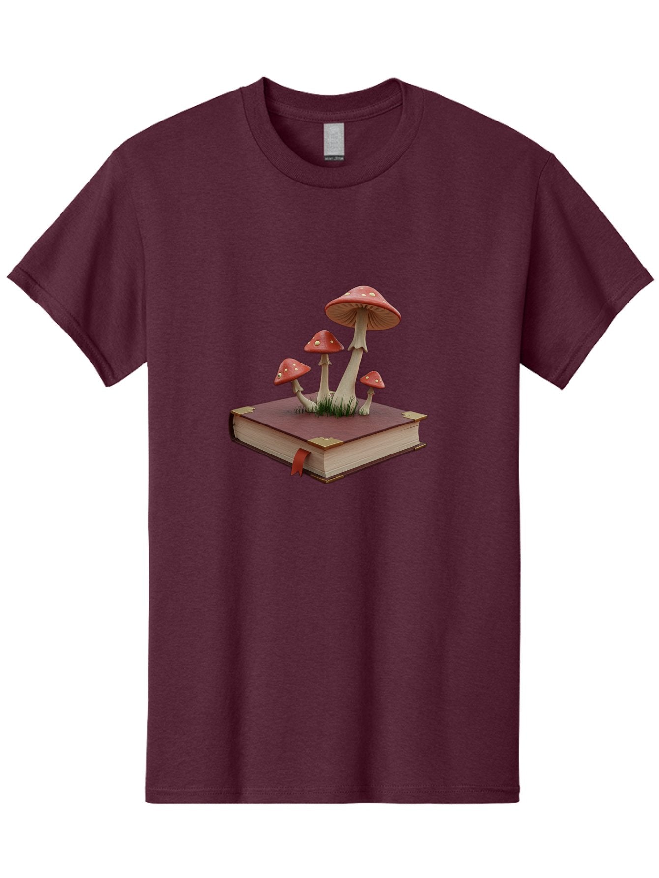 Mushrooms-On-Book Men'S Graphic Tee, 100% Cotton, Comfortable Casual Summer Wear, Machine Washable, Vintage Camera, Old Camera, Antique Camera, Black Camera, Classic Photography, Photography Equipment, Nostalgic Device, Film Camera, Camera Art Bag848 4