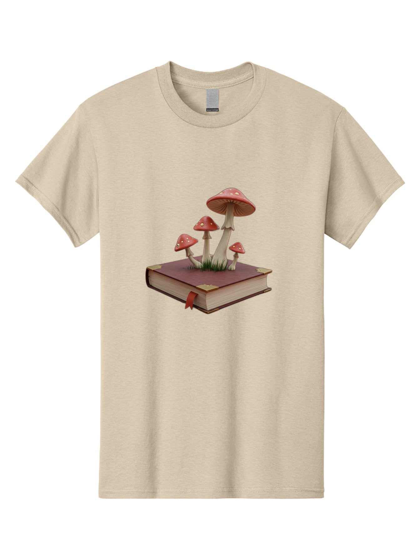 Mushrooms-On-Book Men'S Graphic Tee, 100% Cotton, Comfortable Casual Summer Wear, Machine Washable, Vintage Camera, Old Camera, Antique Camera, Black Camera, Classic Photography, Photography Equipment, Nostalgic Device, Film Camera, Camera Art Bag848 10