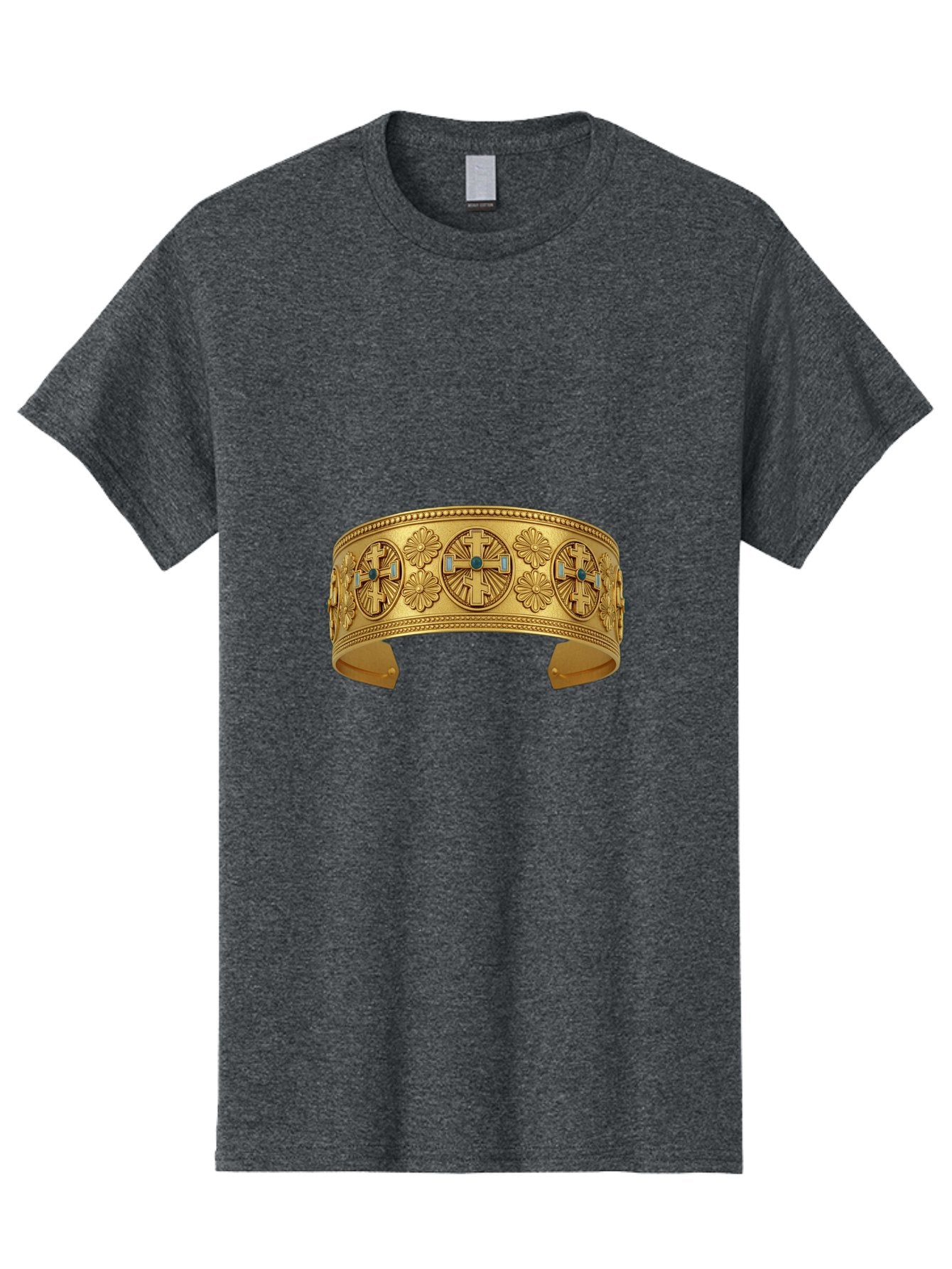 Native-American-Gold-Cuff Men'S Graphic Tee, 100% Cotton, Comfortable Casual Summer Wear, Machine Washable, Vintage Camera, Old Camera, Antique Camera, Black Camera, Classic Photography, Photography Equipment, Nostalgic Device, Film Camera, Bag850 15