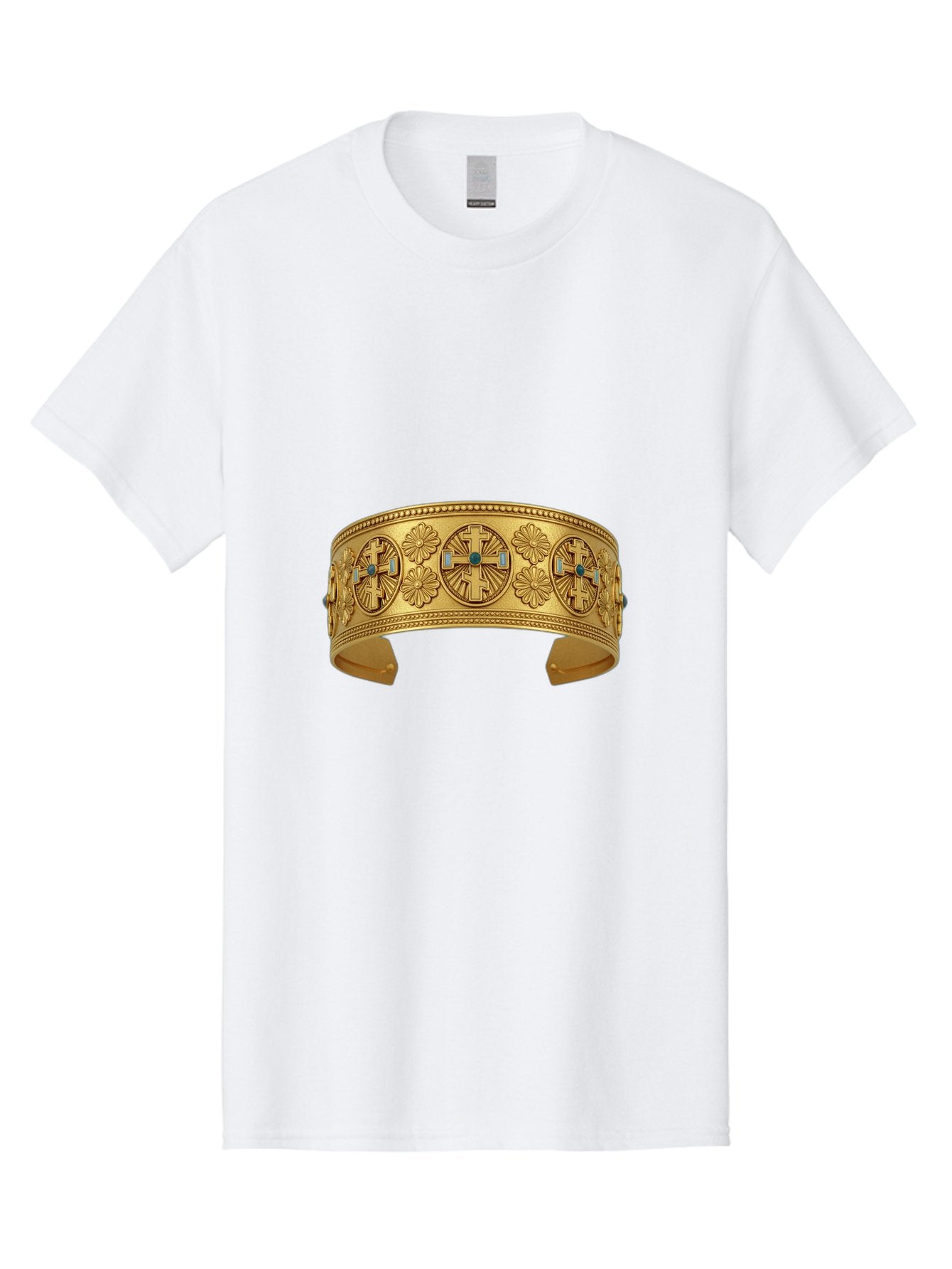 Native-American-Gold-Cuff Men'S Graphic Tee, 100% Cotton, Comfortable Casual Summer Wear, Machine Washable, Vintage Camera, Old Camera, Antique Camera, Black Camera, Classic Photography, Photography Equipment, Nostalgic Device, Film Camera, Bag850 8