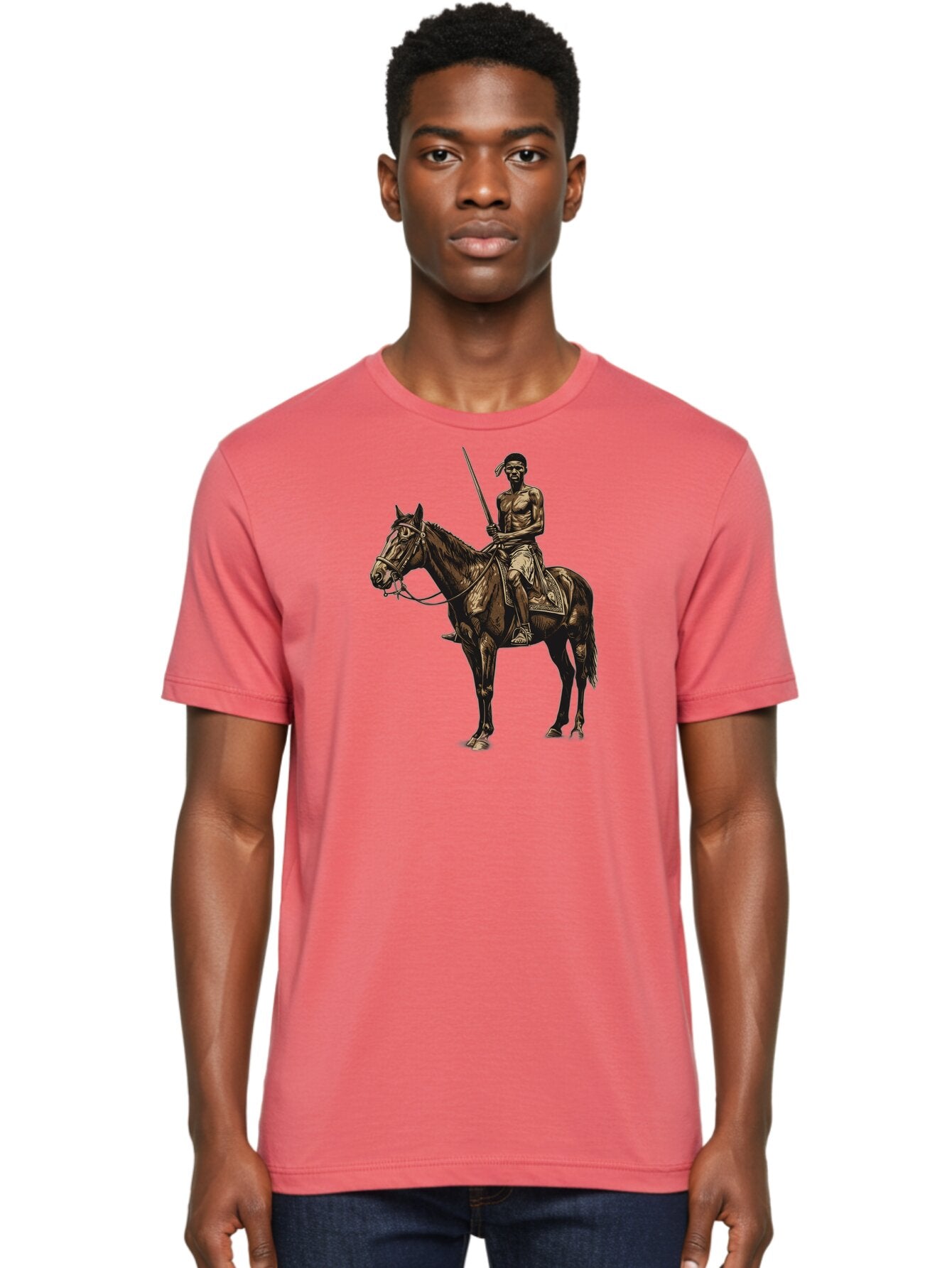 Native-American-Horseman Men'S Graphic Tee, 100% Cotton, Comfortable Casual Summer Wear, Machine Washable, Vintage Camera, Old Camera, Antique Camera, Black Camera, Classic Photography, Photography Equipment, Nostalgic Device, Film Camera, Bag852 23
