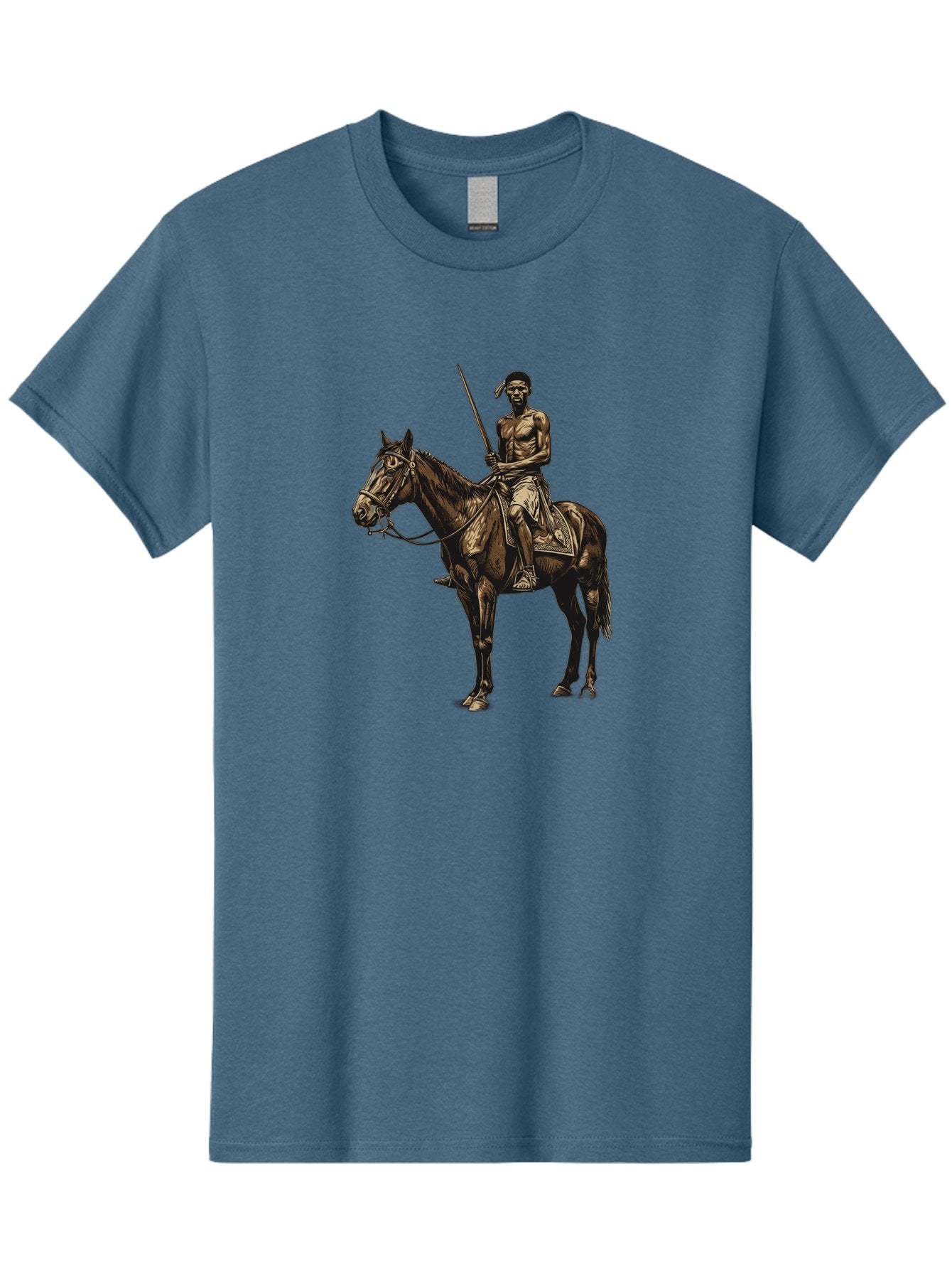 Native-American-Horseman Men'S Graphic Tee, 100% Cotton, Comfortable Casual Summer Wear, Machine Washable, Vintage Camera, Old Camera, Antique Camera, Black Camera, Classic Photography, Photography Equipment, Nostalgic Device, Film Camera, Bag852 15