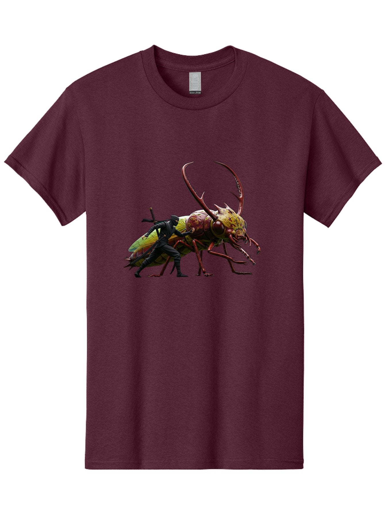 Ninja-Riding-Beetle Men'S Graphic Tee, 100% Cotton, Comfortable Casual Summer Wear, Machine Washable, Vintage Camera, Old Camera, Antique Camera, Black Camera, Classic Photography, Photography Equipment, Nostalgic Device, Film Camera, Bag859 9